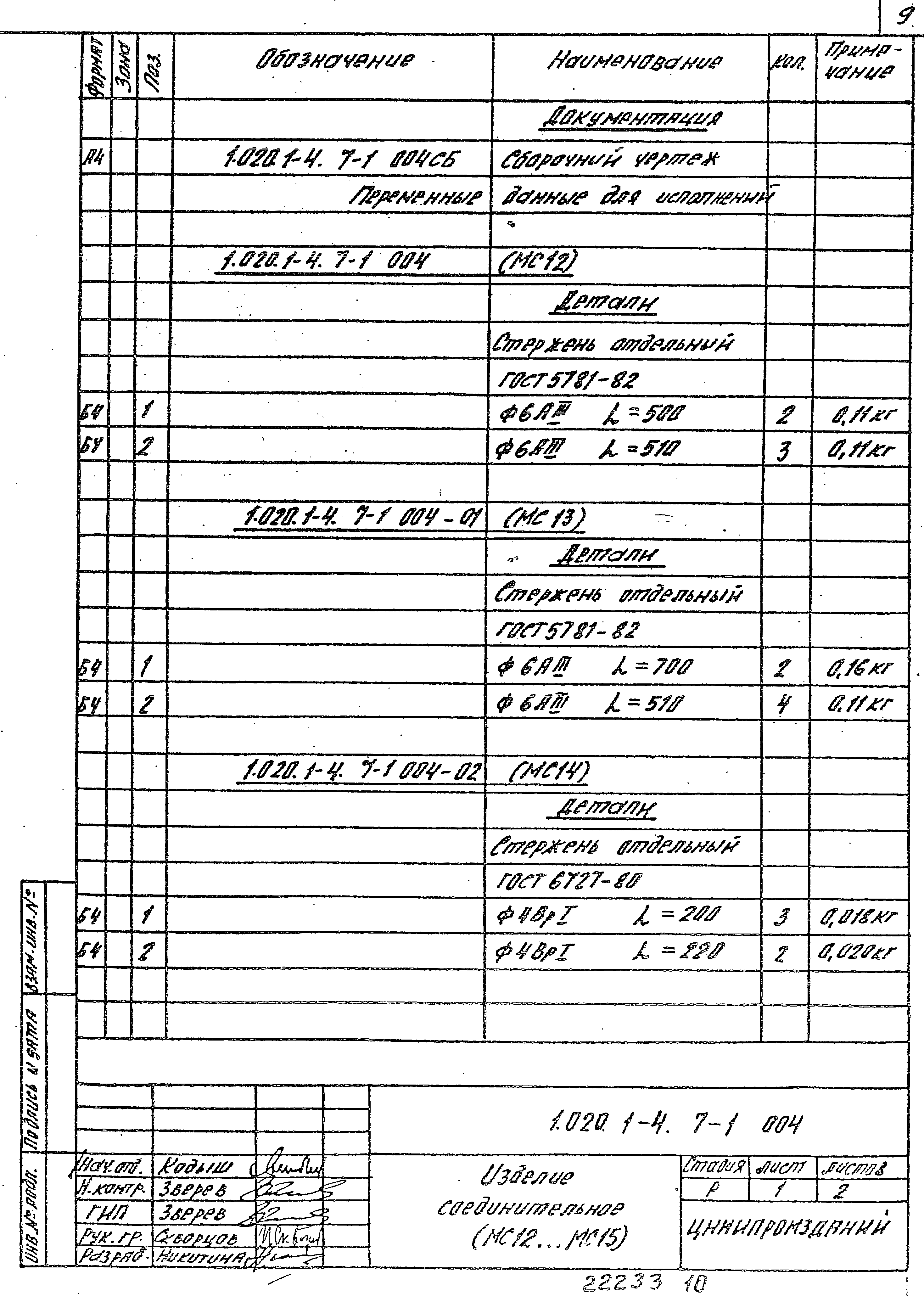 Серия 1.020.1-4