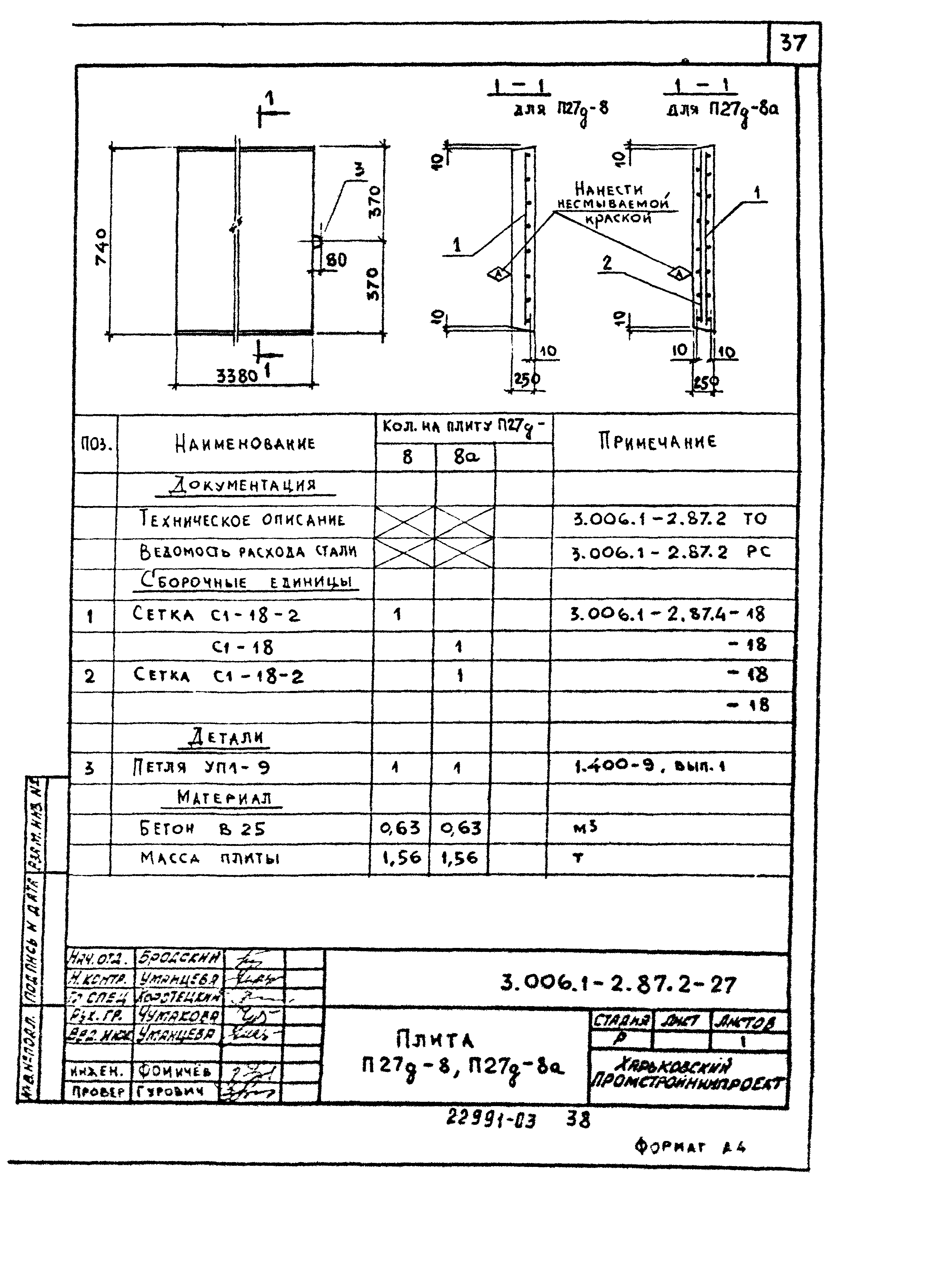 Серия 3.006.1-2.87