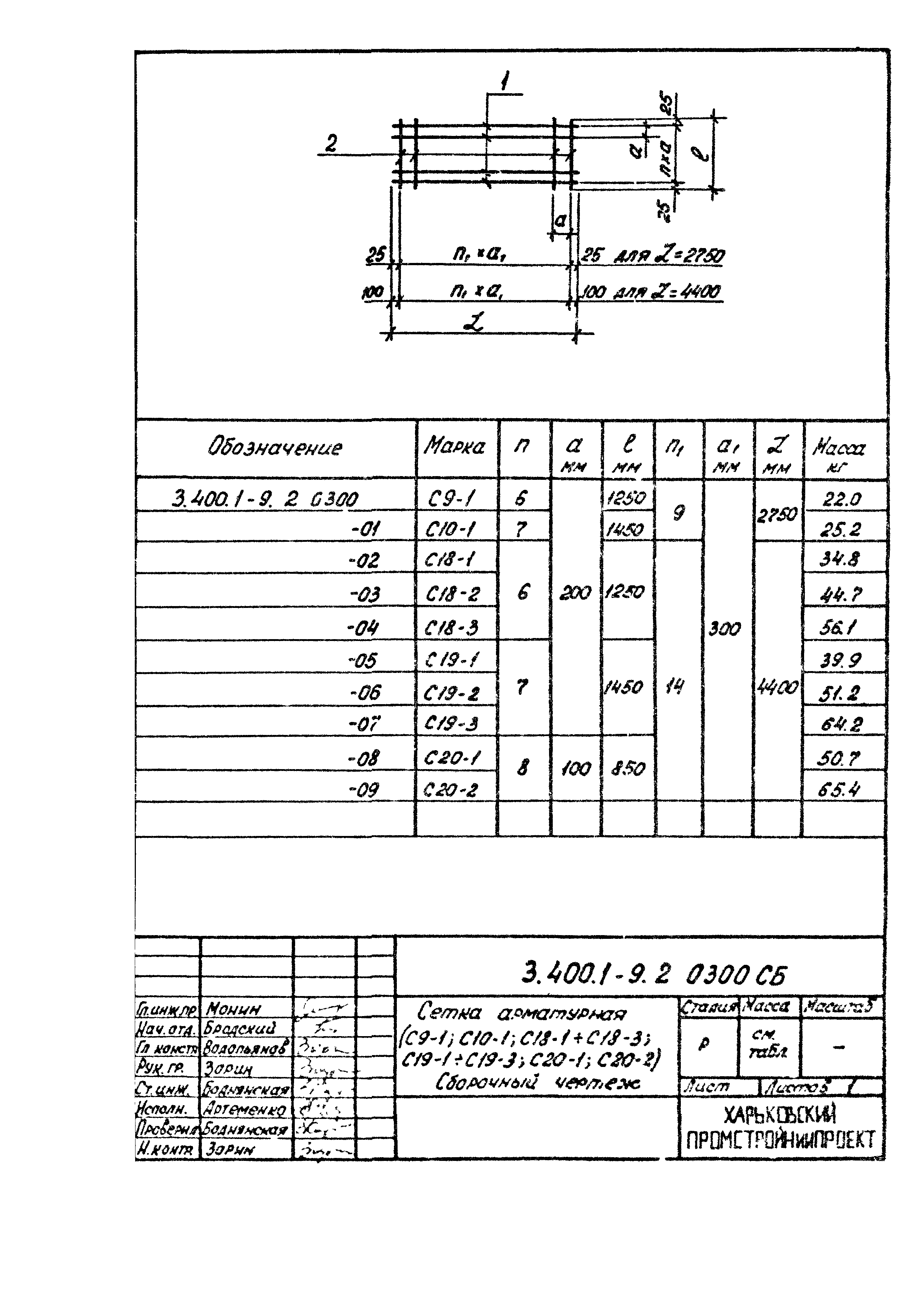 Серия 3.400.1-9