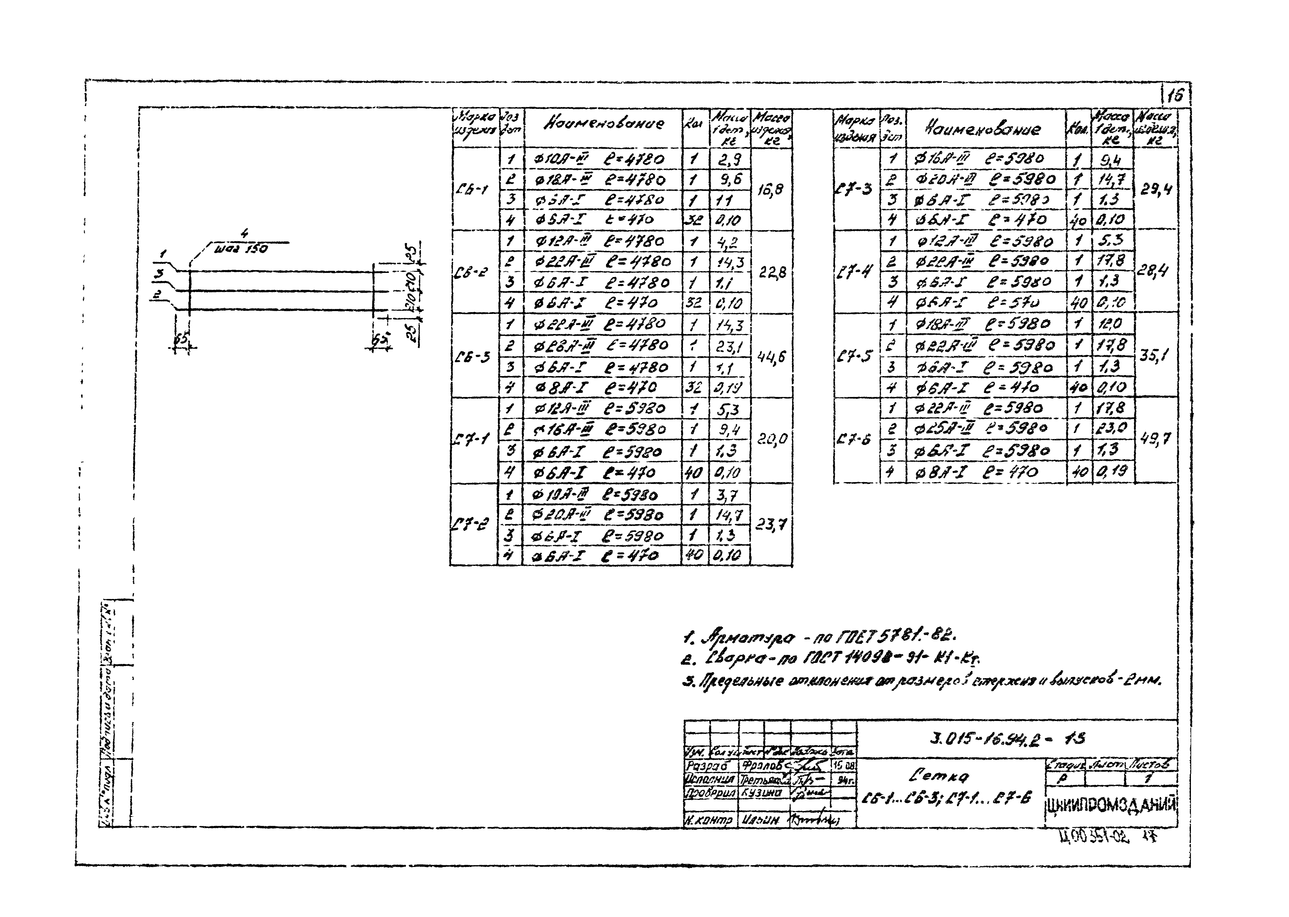 Серия 3.015-16.94