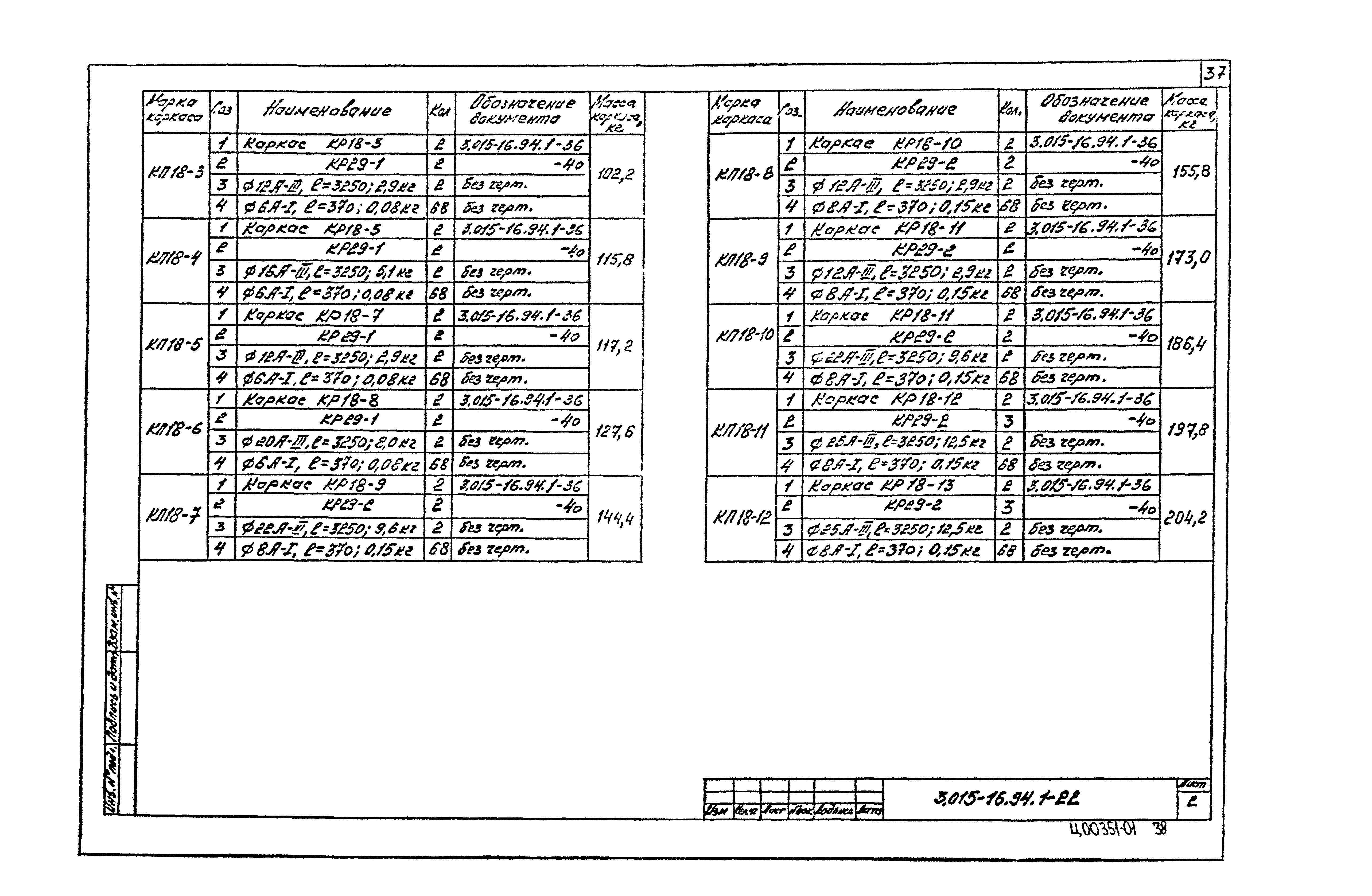 Серия 3.015-16.94