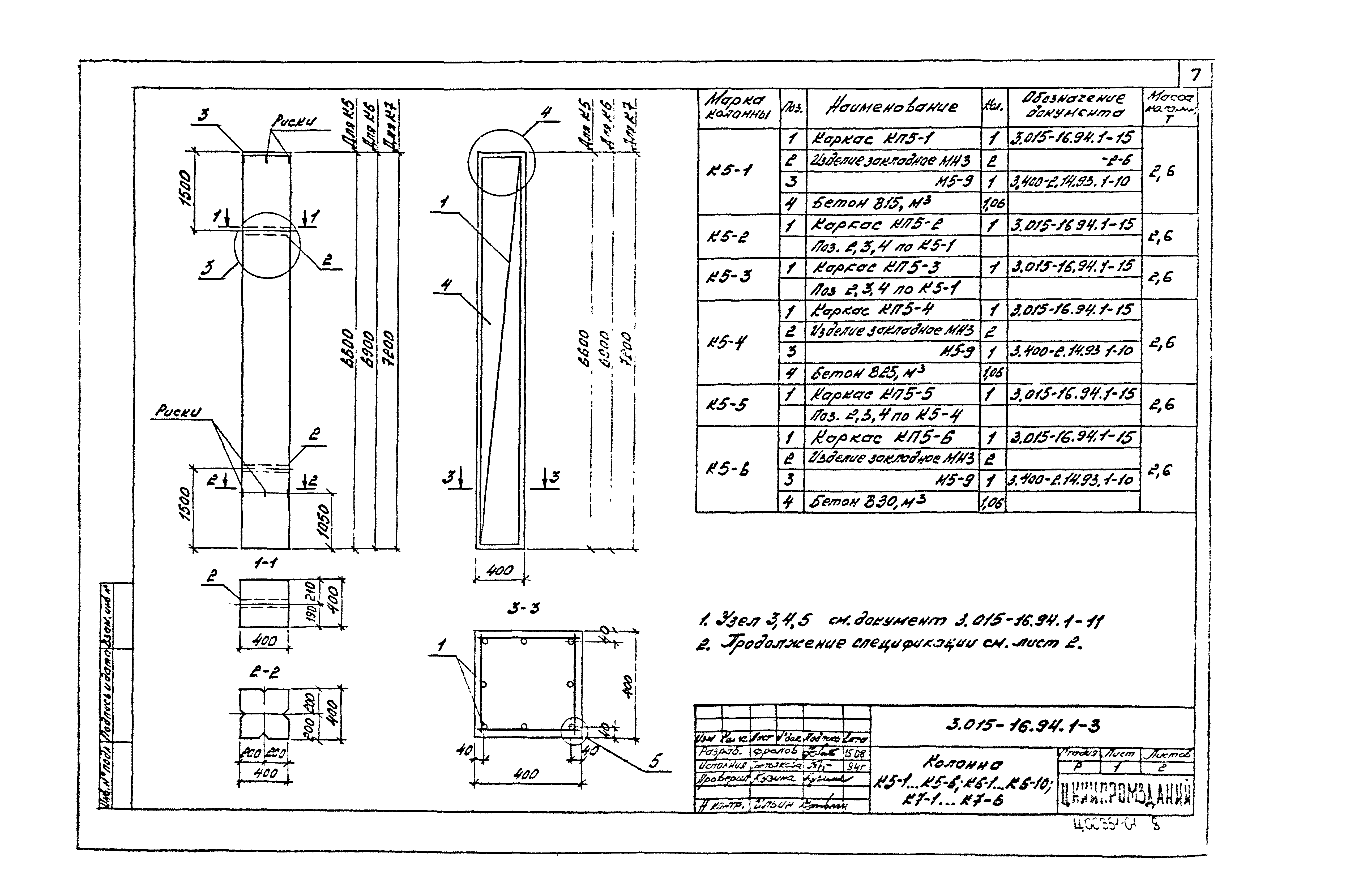 Серия 3.015-16.94