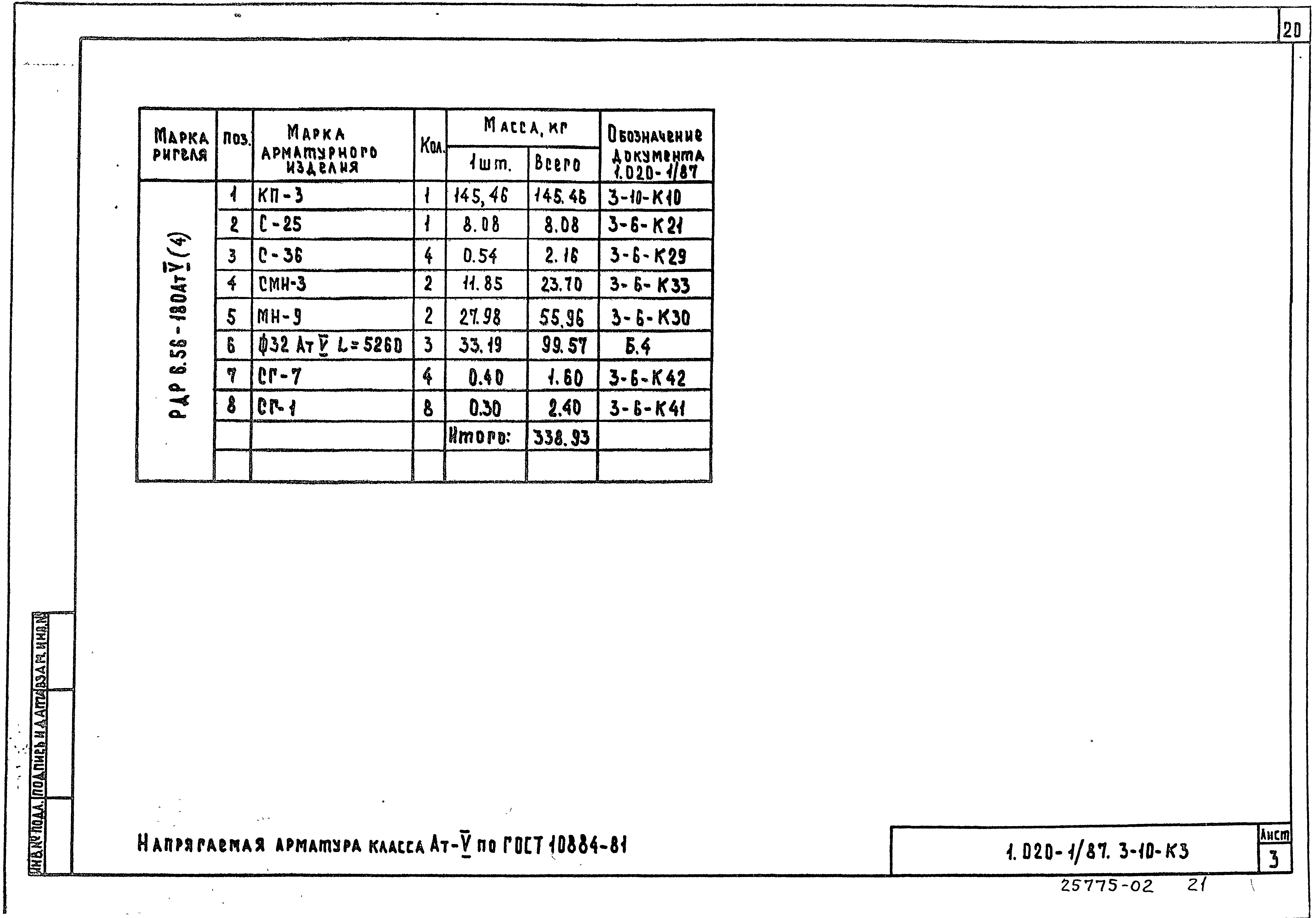 Серия 1.020-1/87