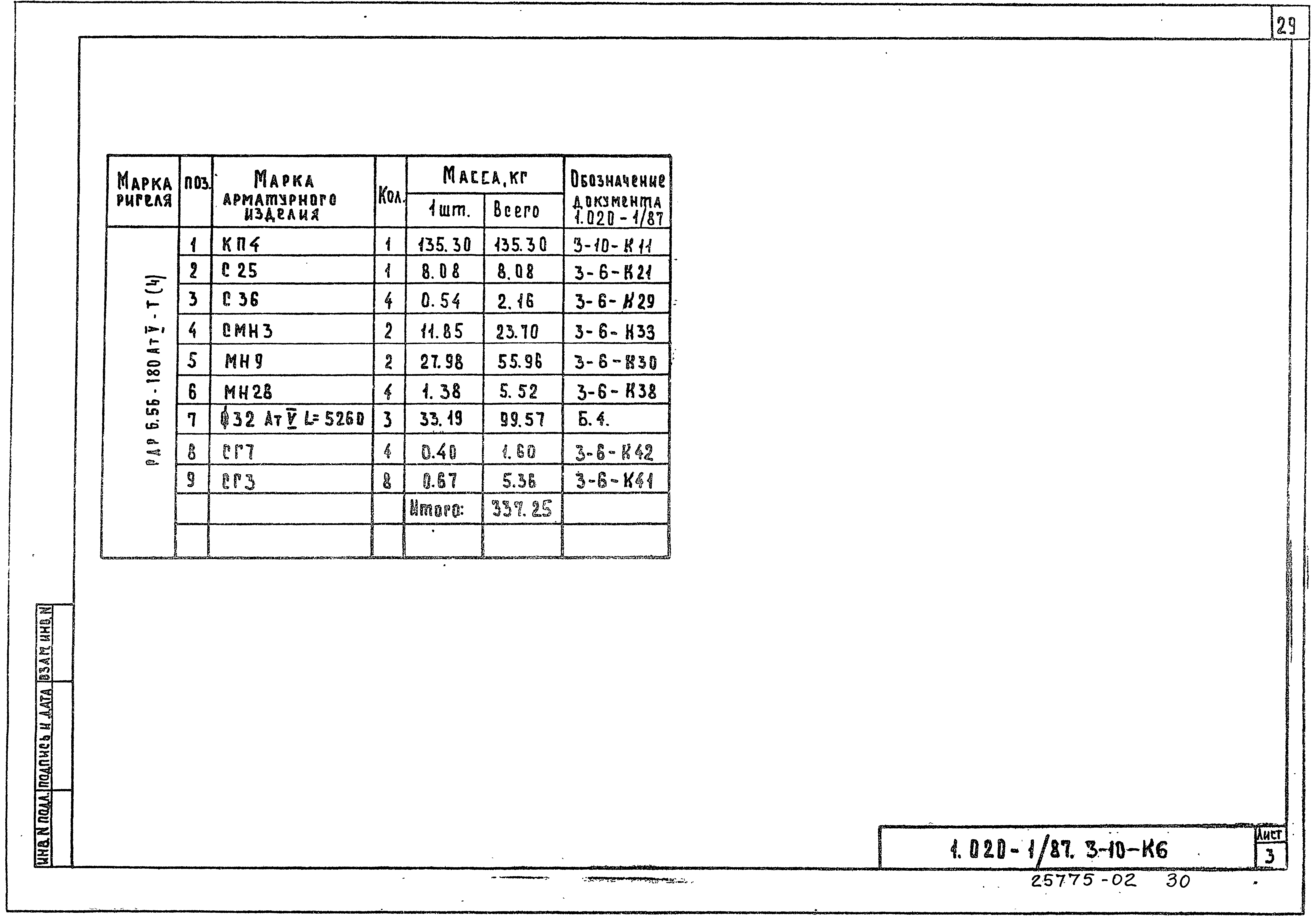 Серия 1.020-1/87