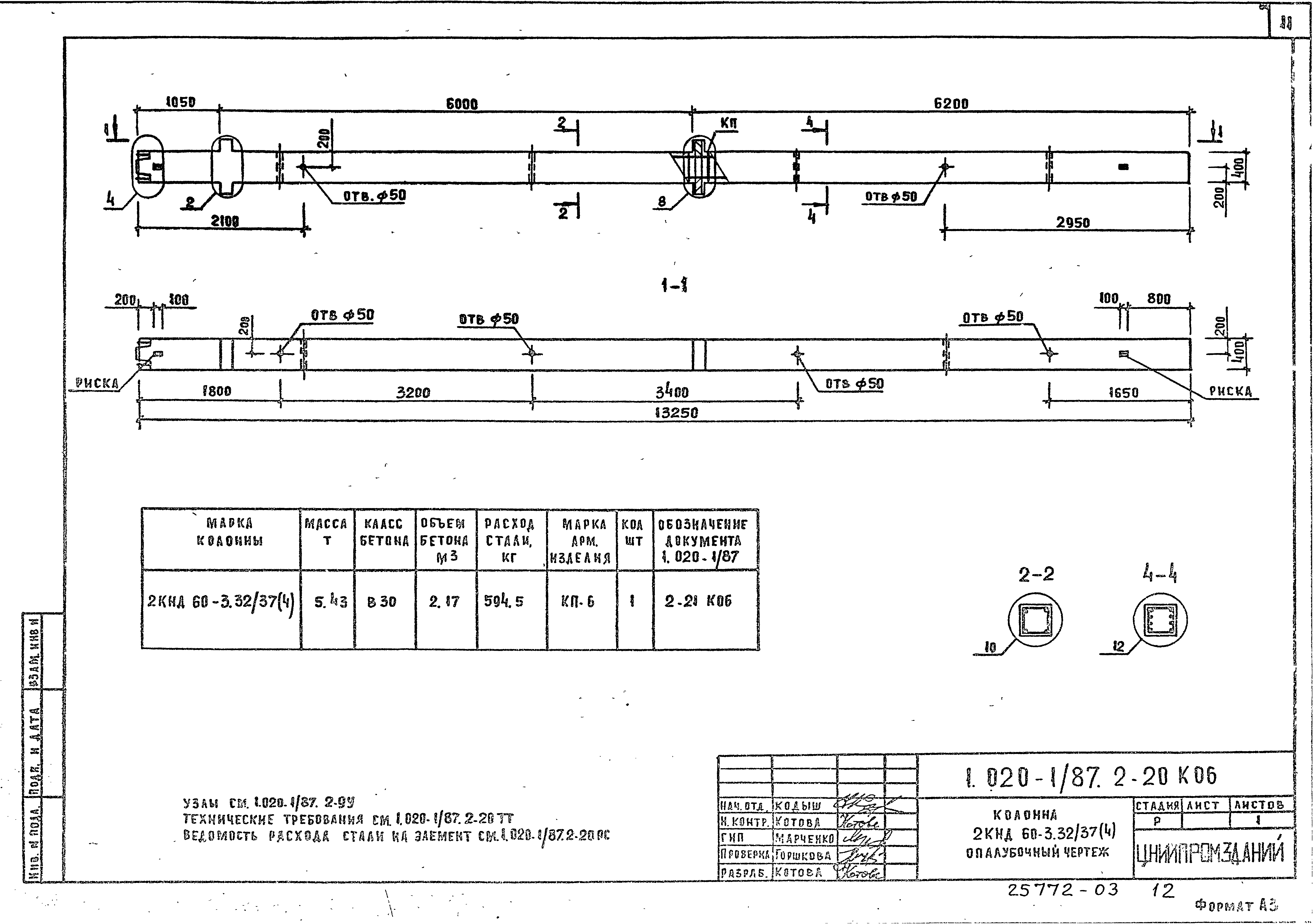 Серия 1.020-1/87