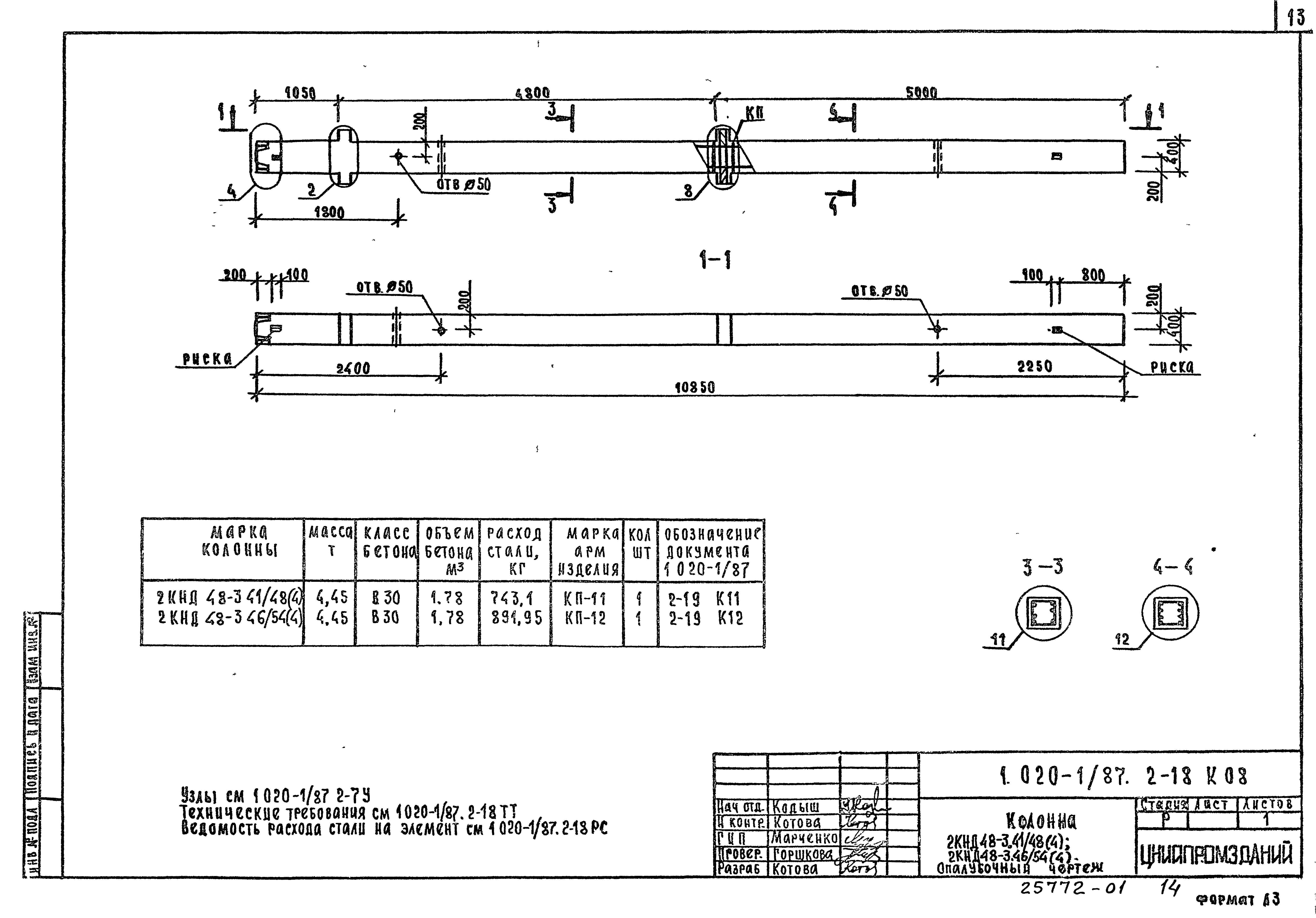 Серия 1.020-1/87