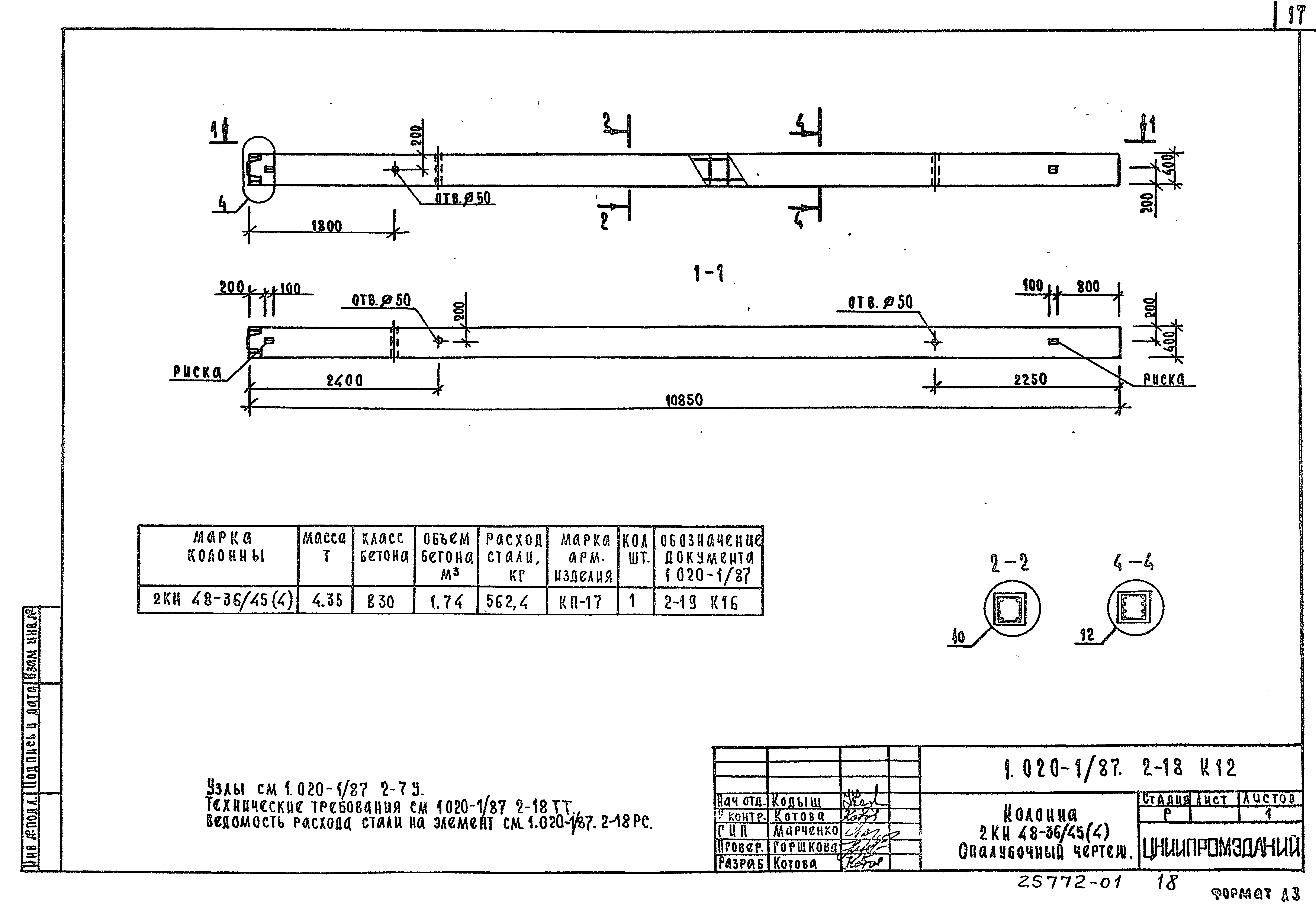 Серия 1.020-1/87