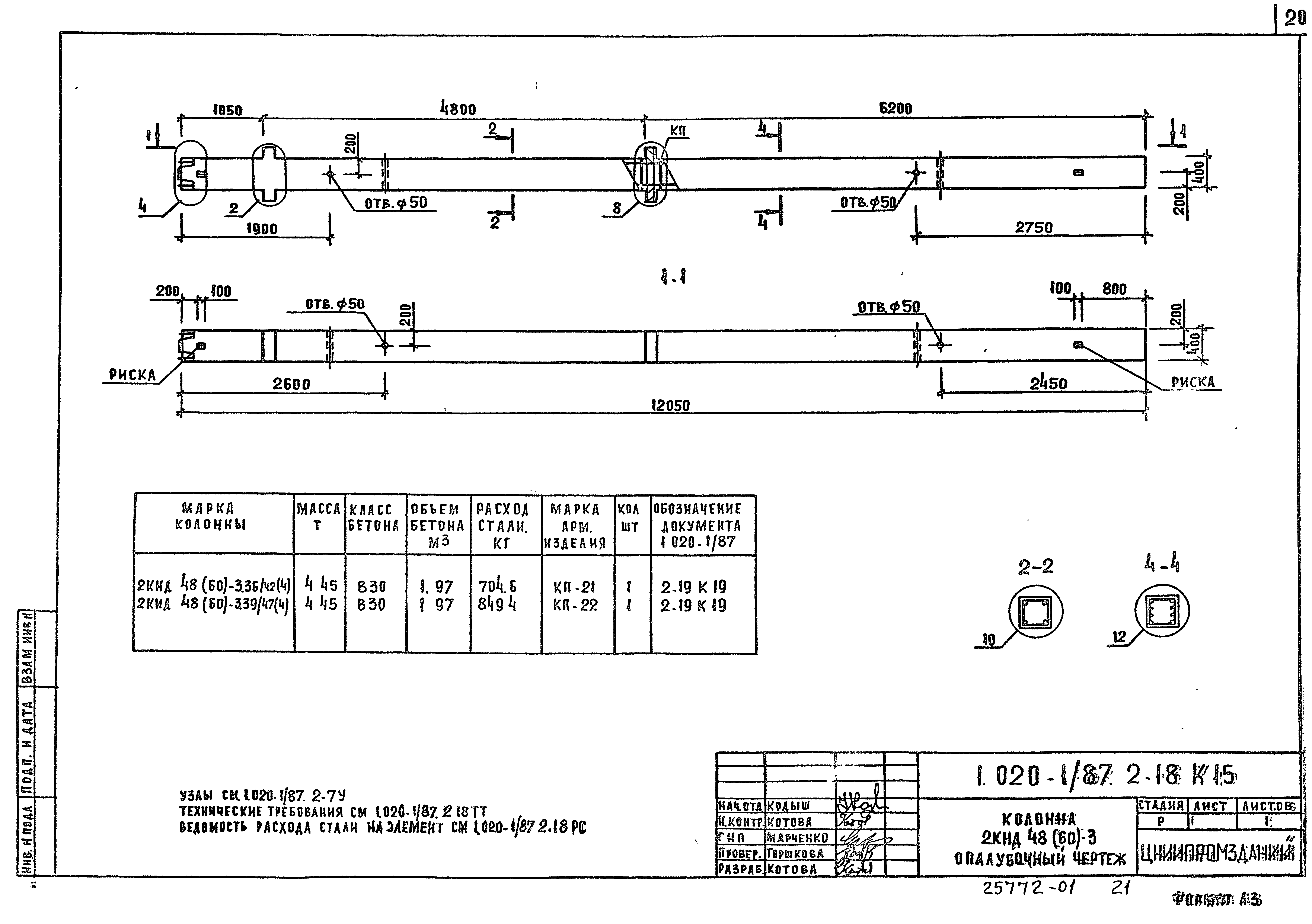 Серия 1.020-1/87