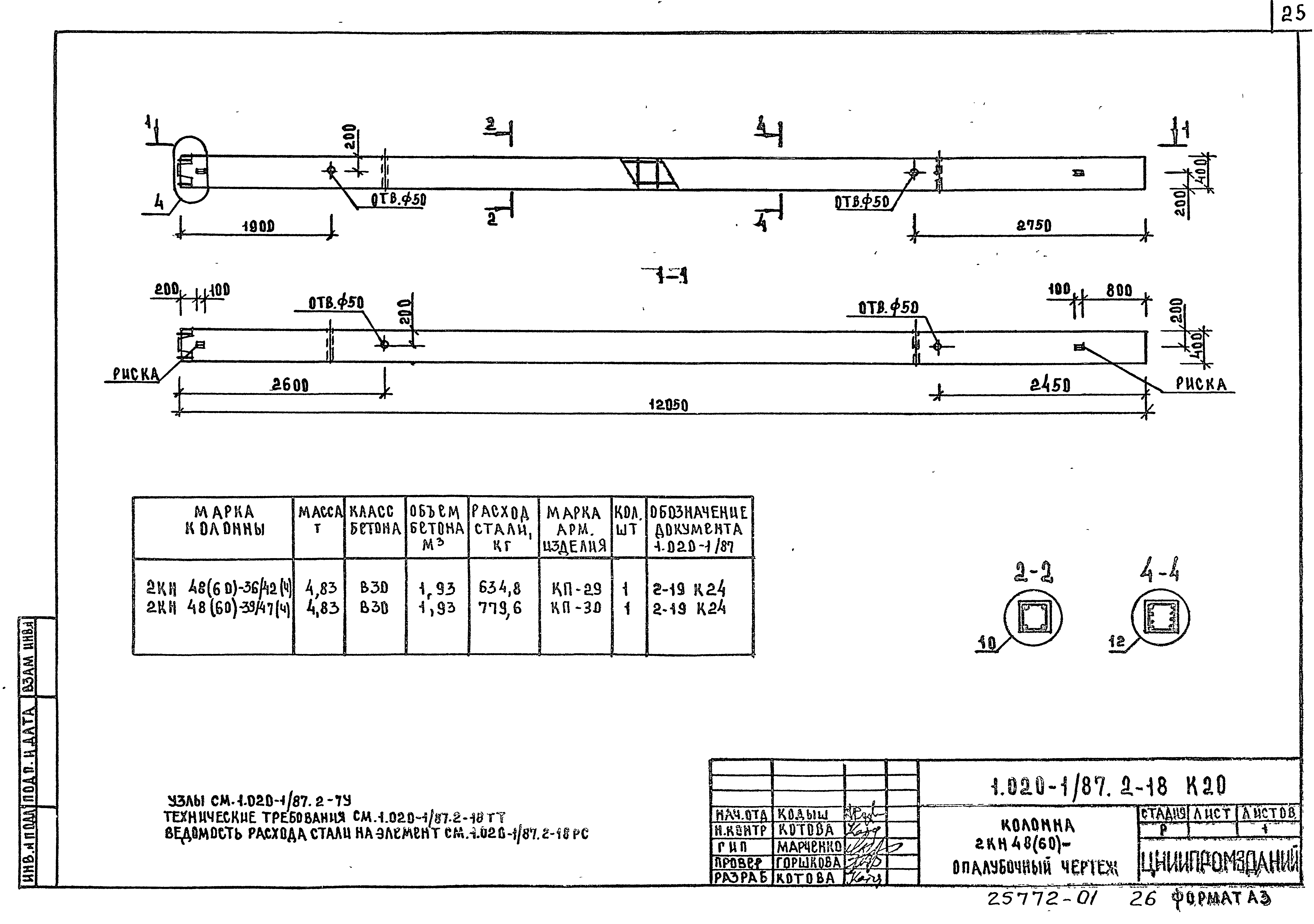 Серия 1.020-1/87