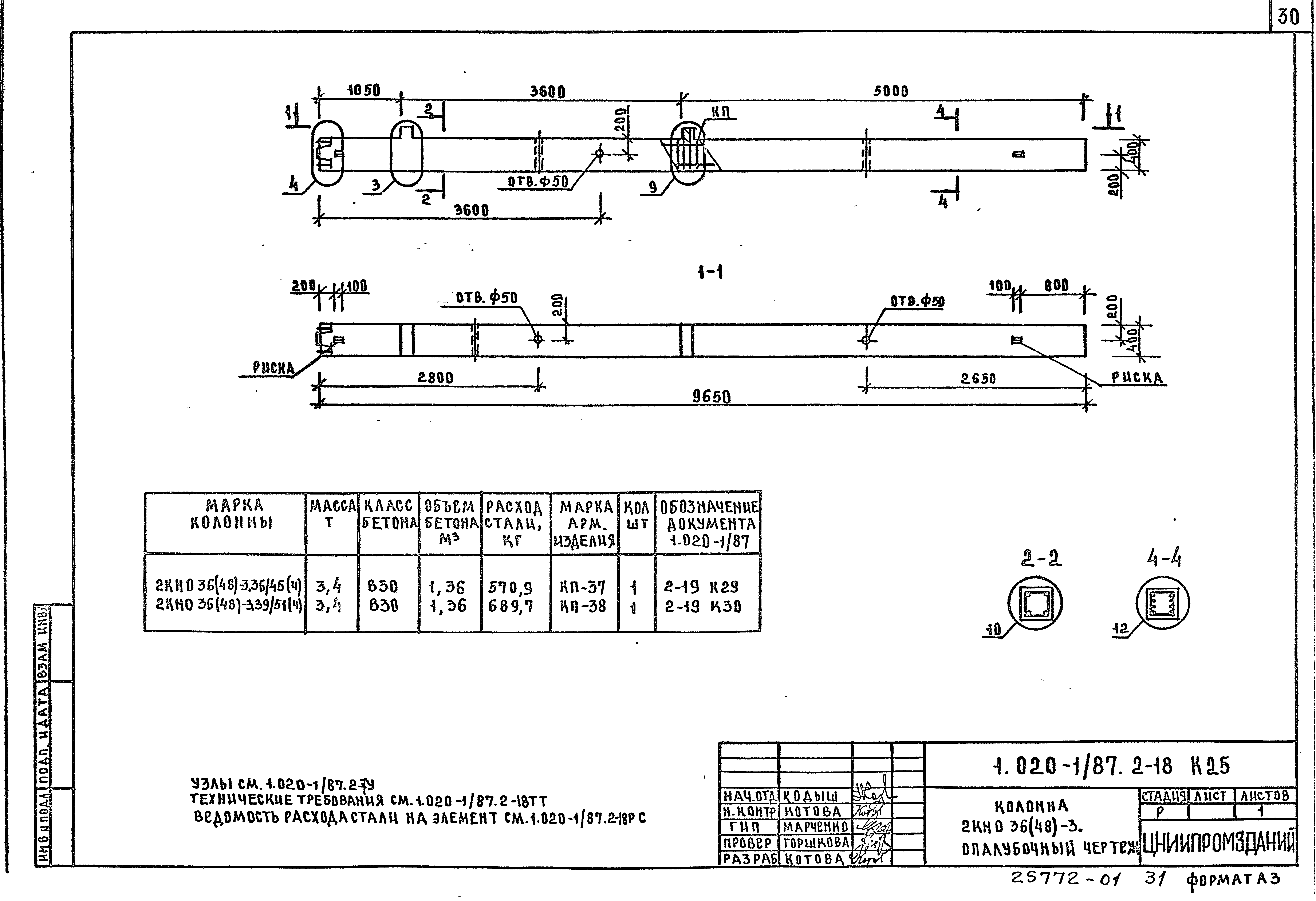 Серия 1.020-1/87