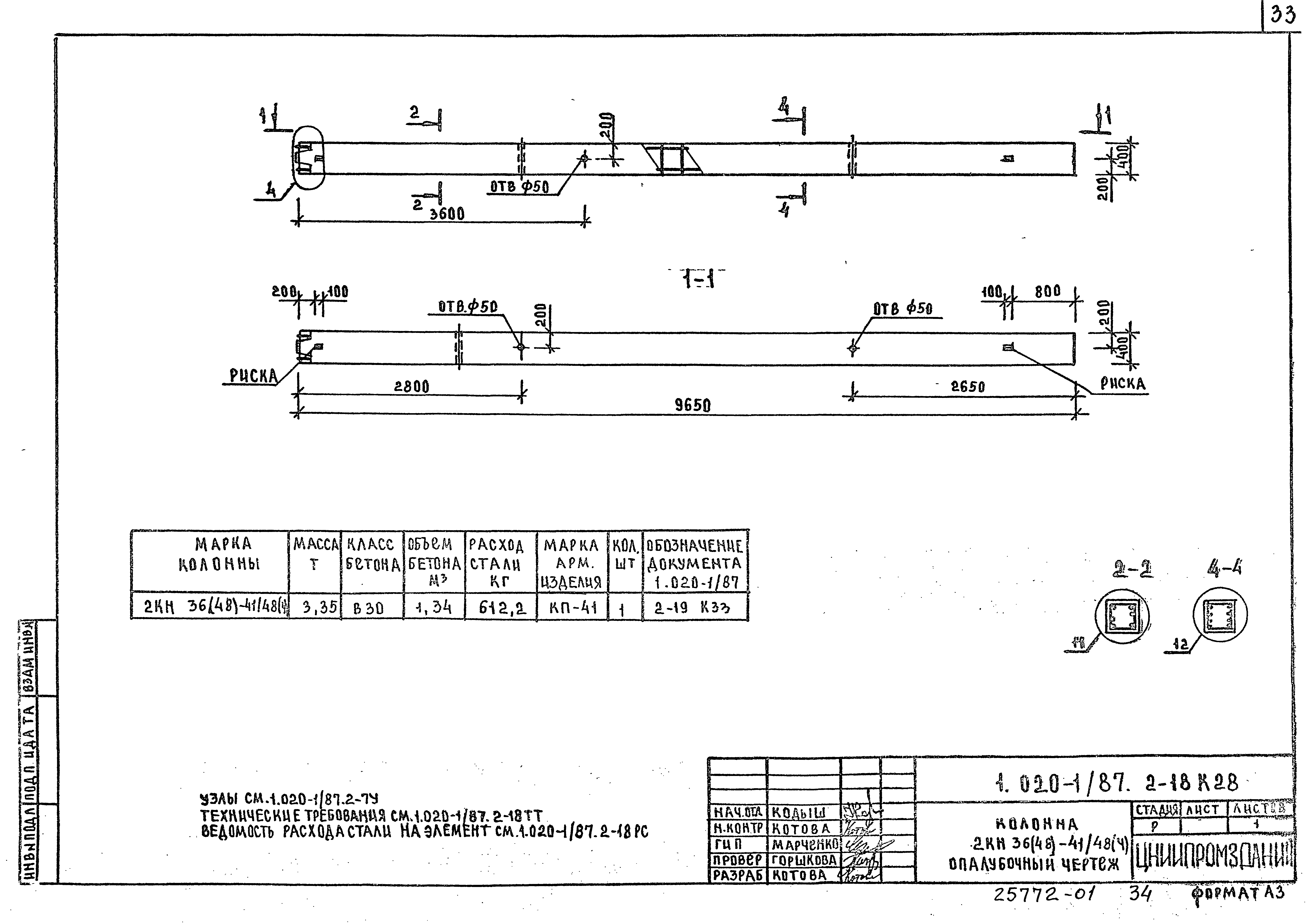 Серия 1.020-1/87