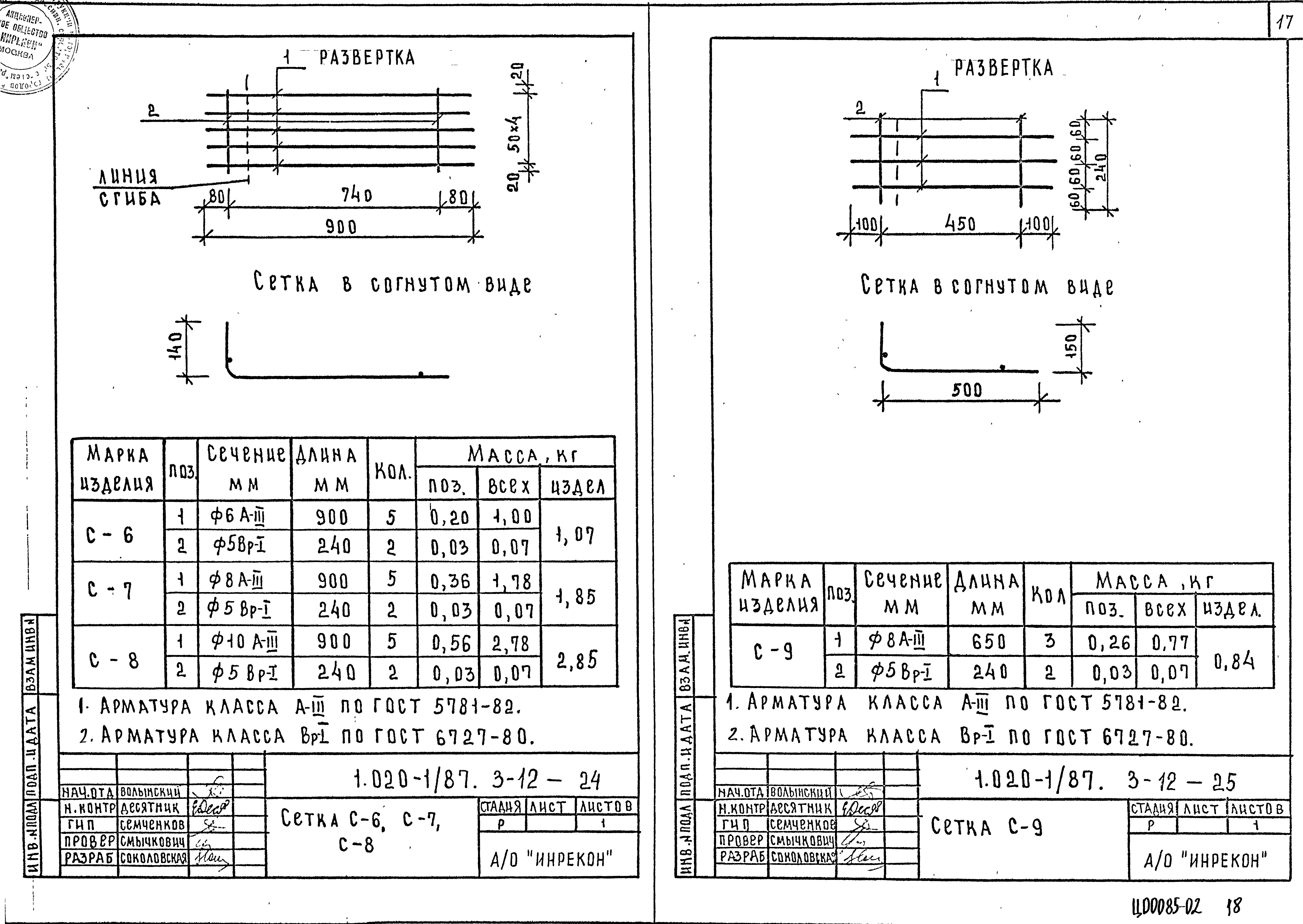 Серия 1.020-1/87