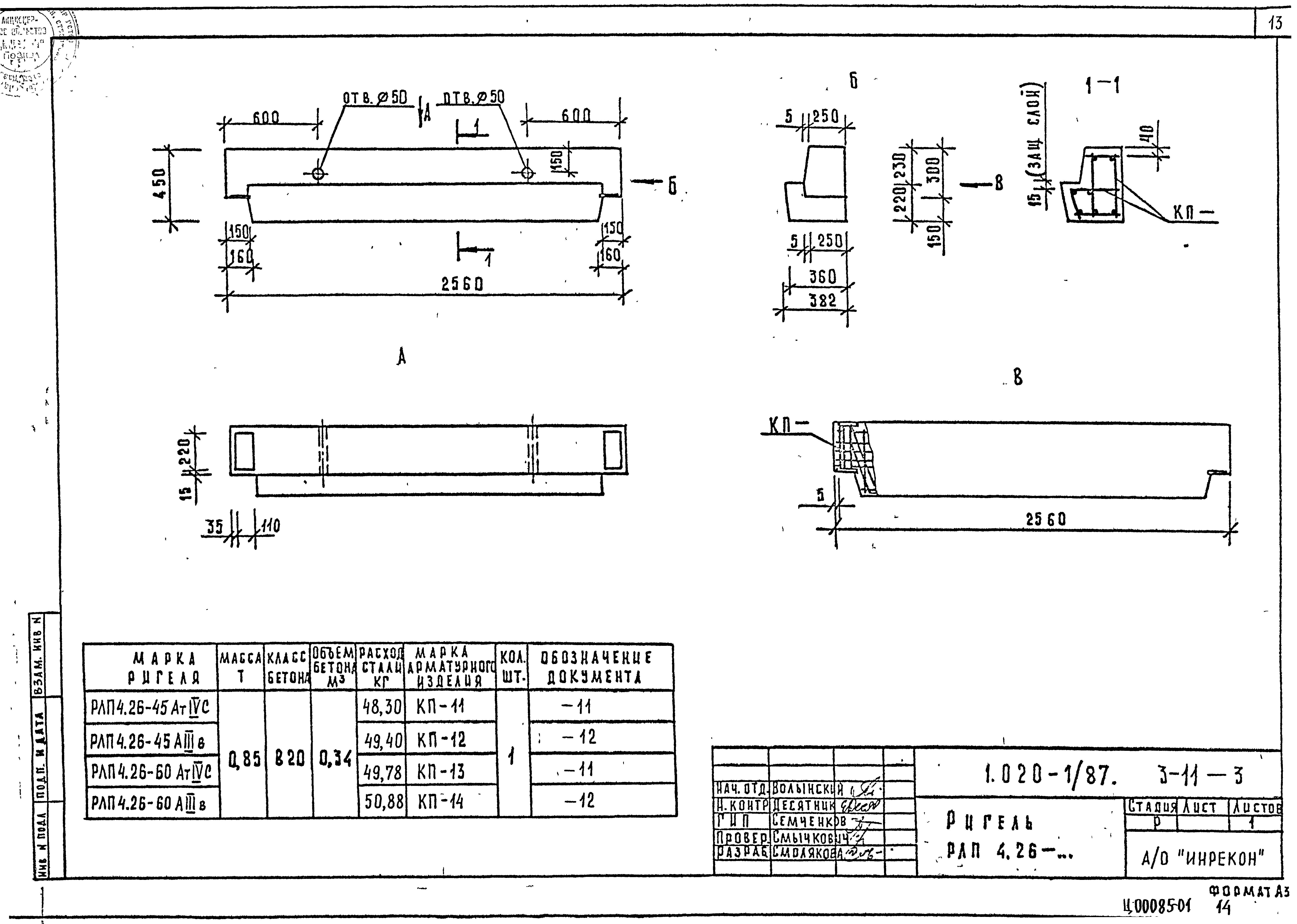 Серия 1.020-1/87