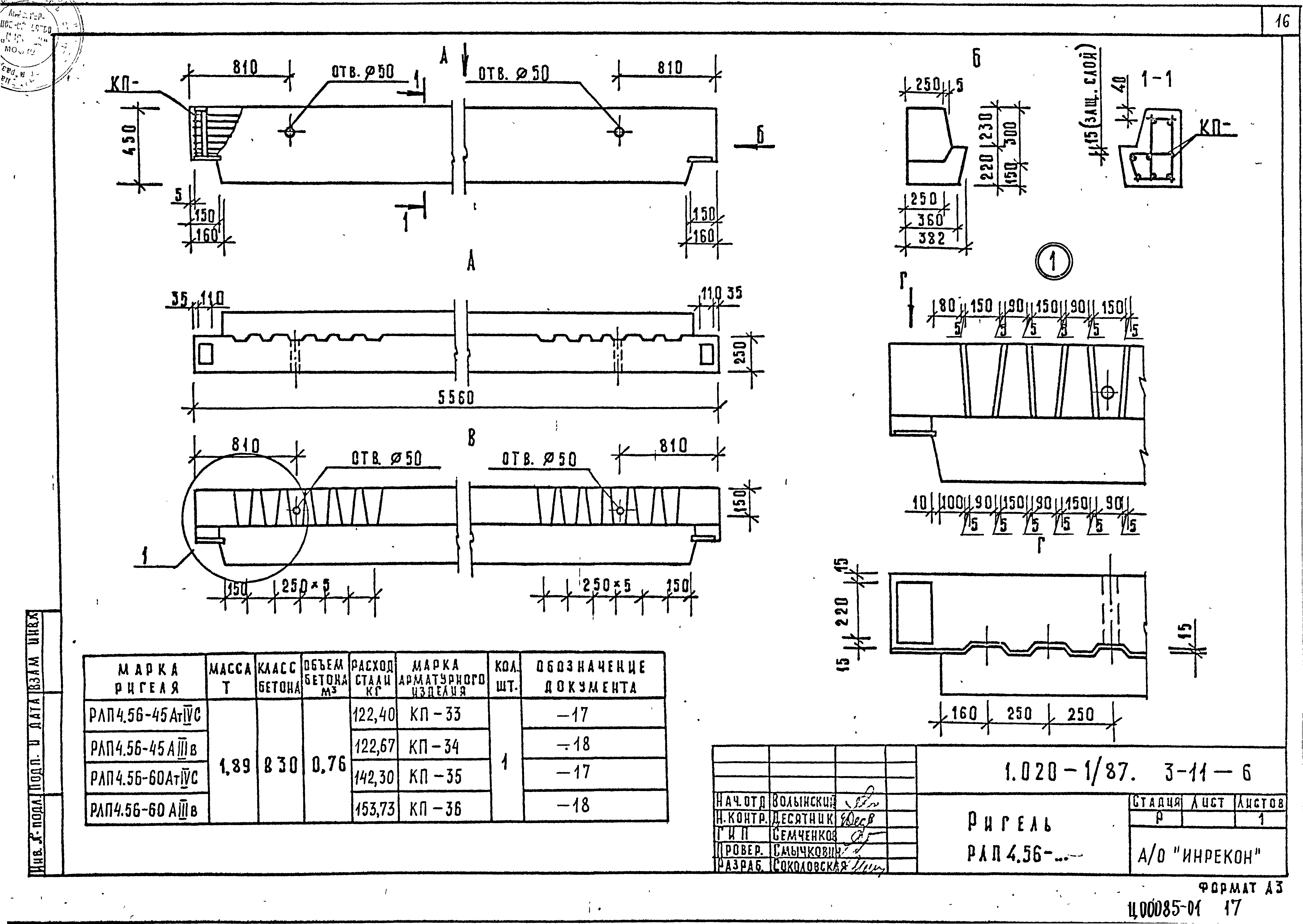 Серия 1.020-1/87