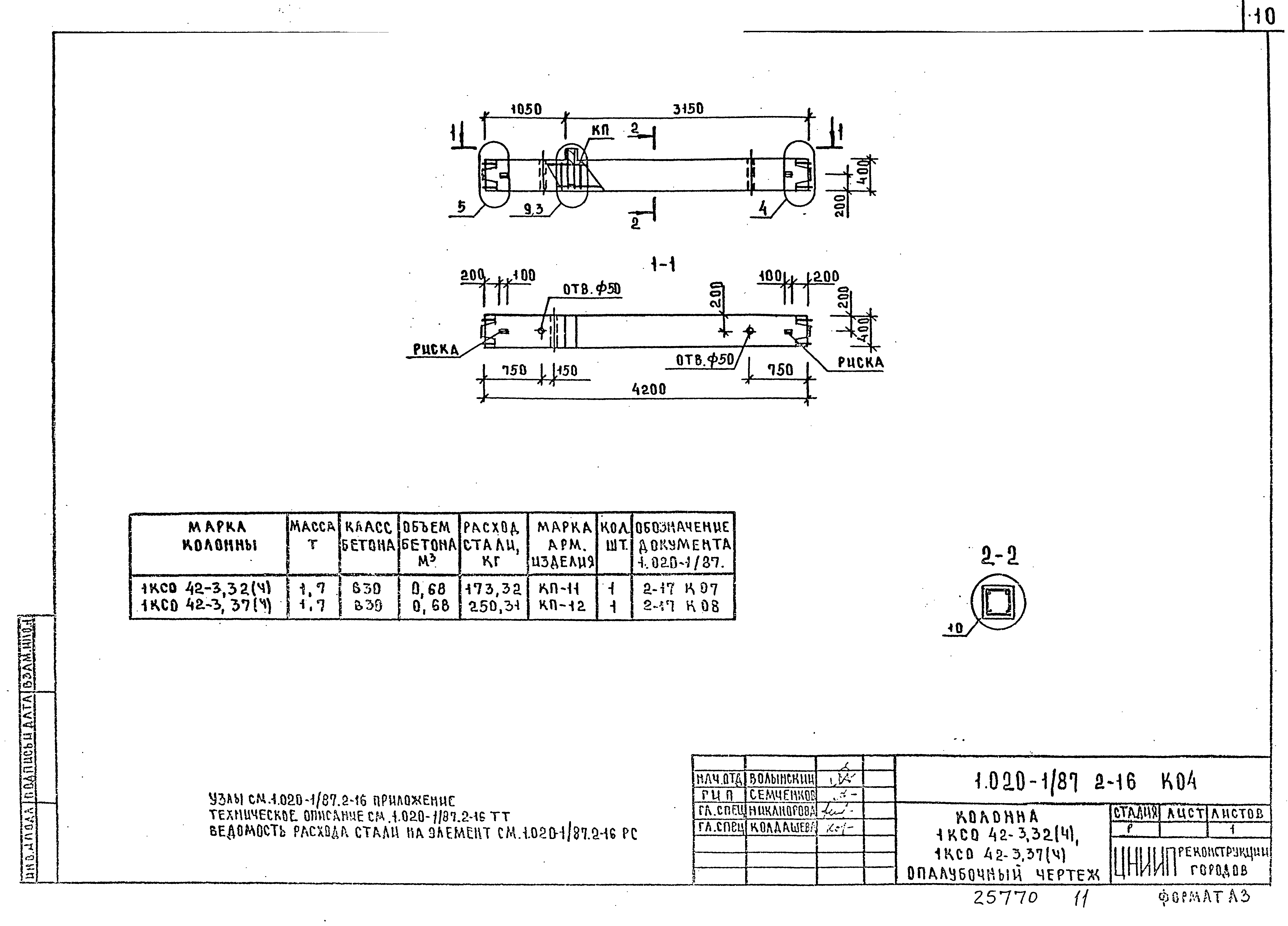 Серия 1.020-1/87