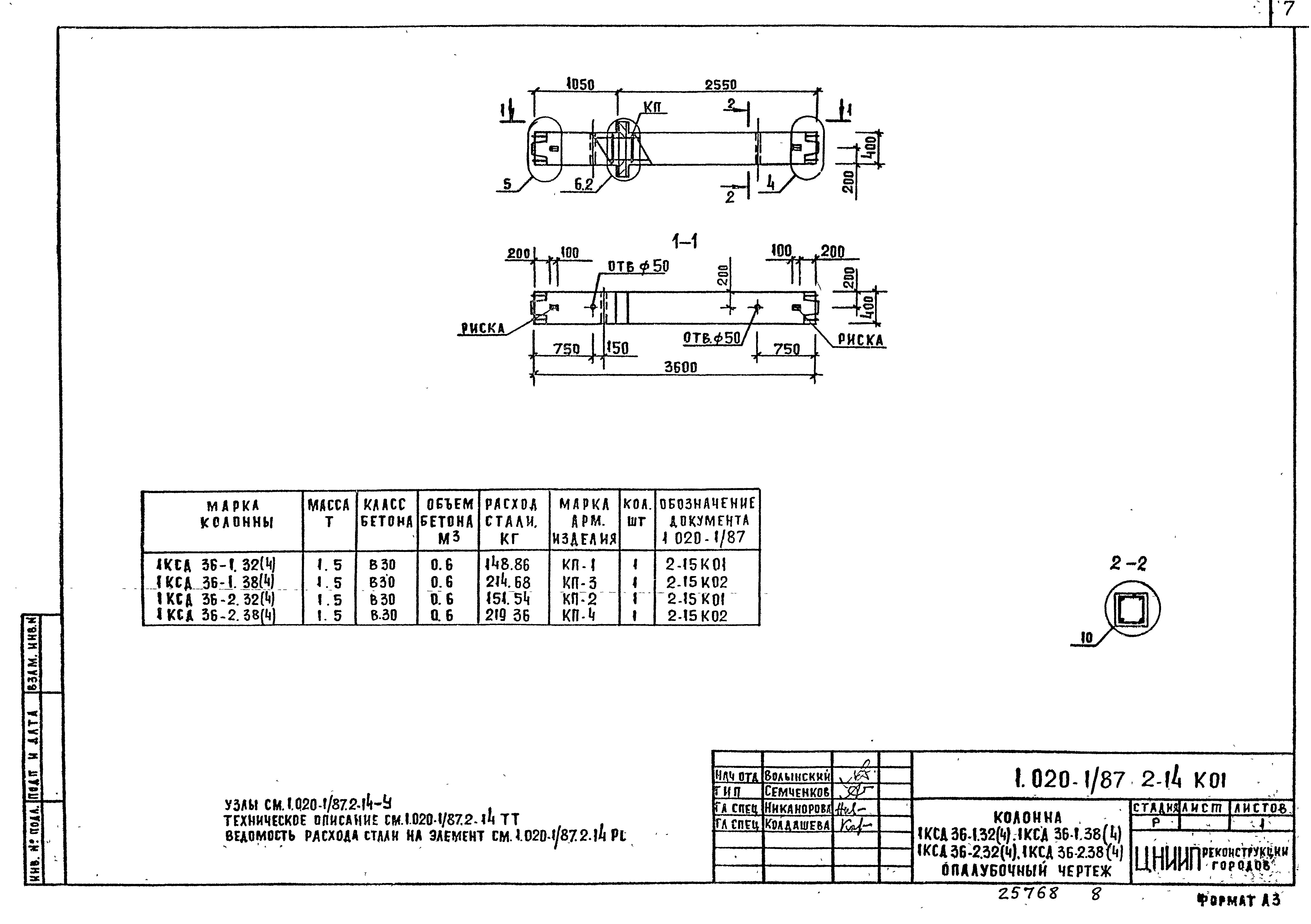 Серия 1.020-1/87