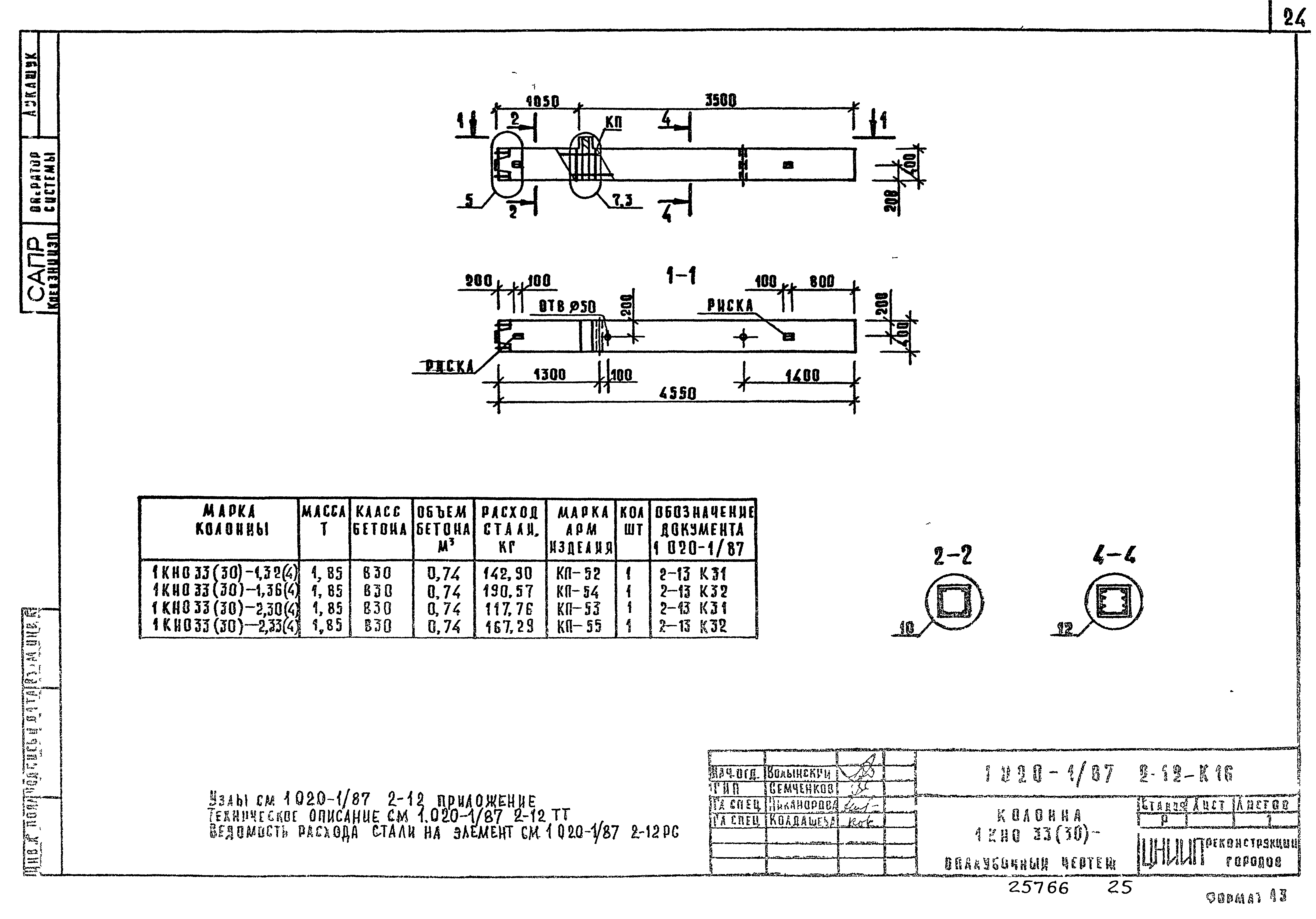 Серия 1.020-1/87