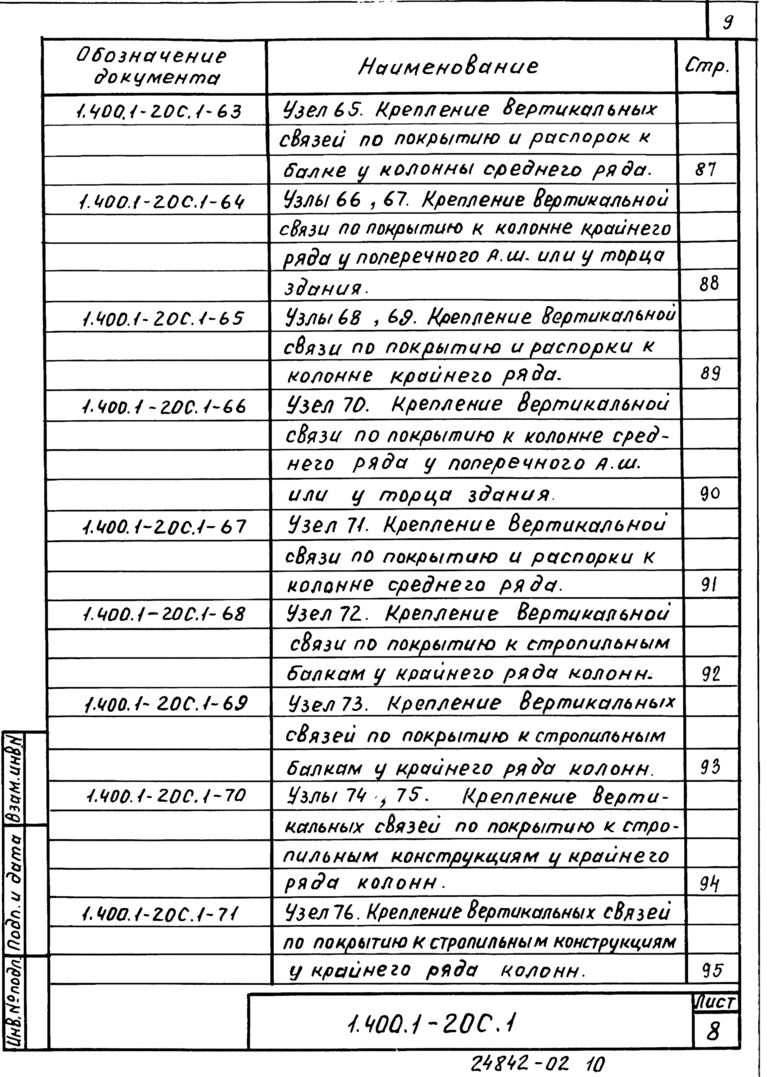 Серия 1.400.1-20с