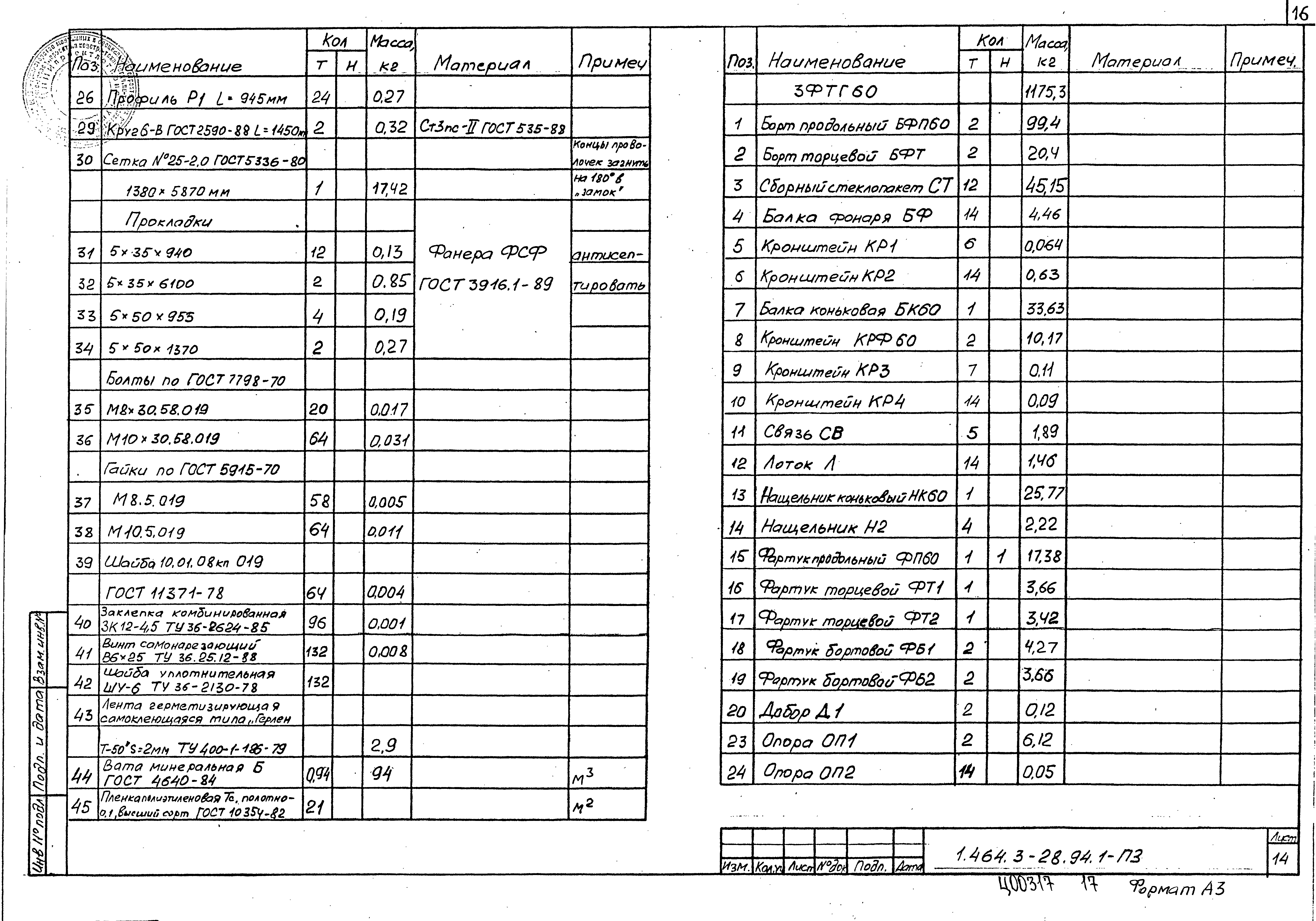 Серия 1.464.3-28.94