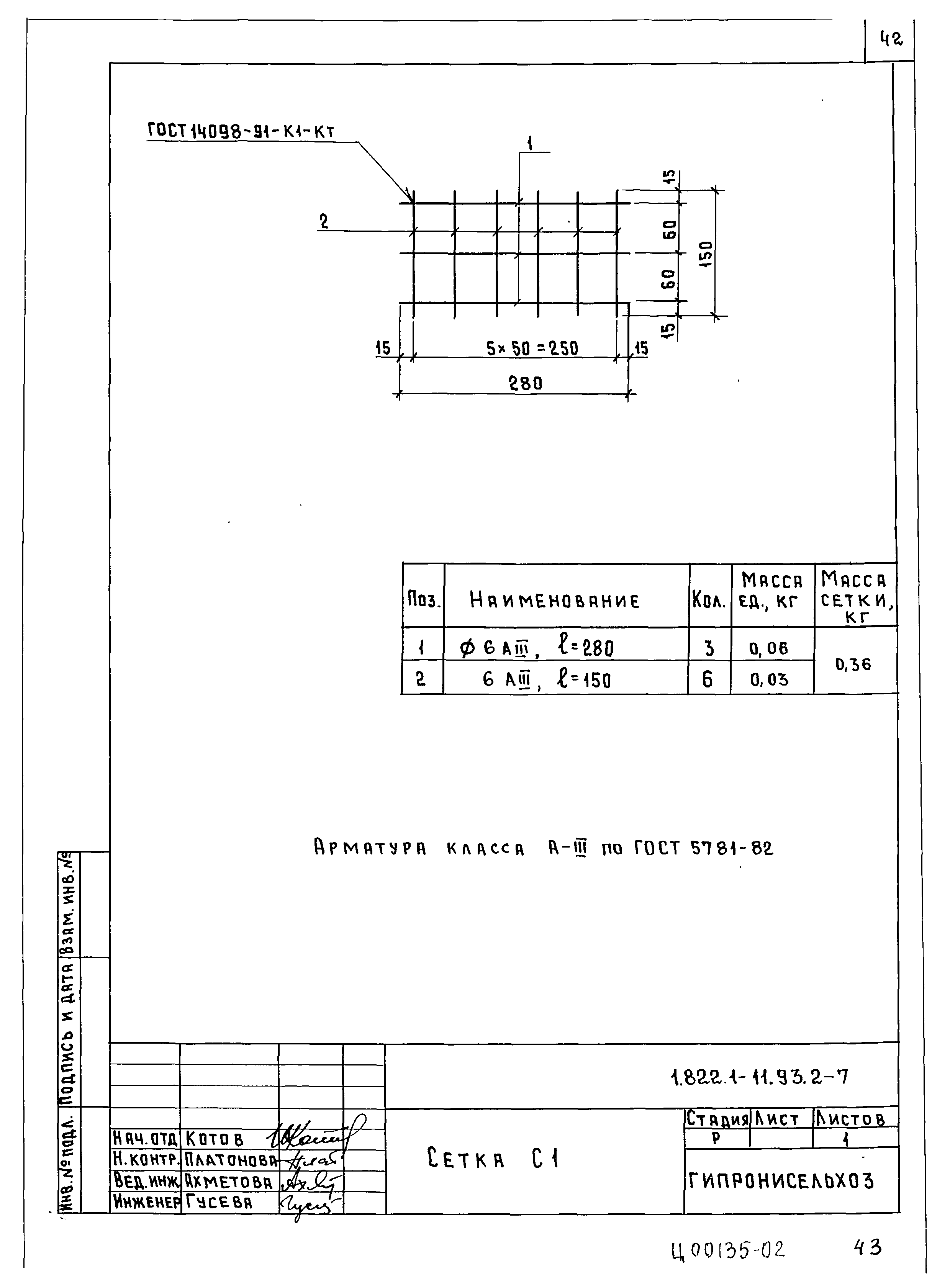 Серия 1.822.1-11.93