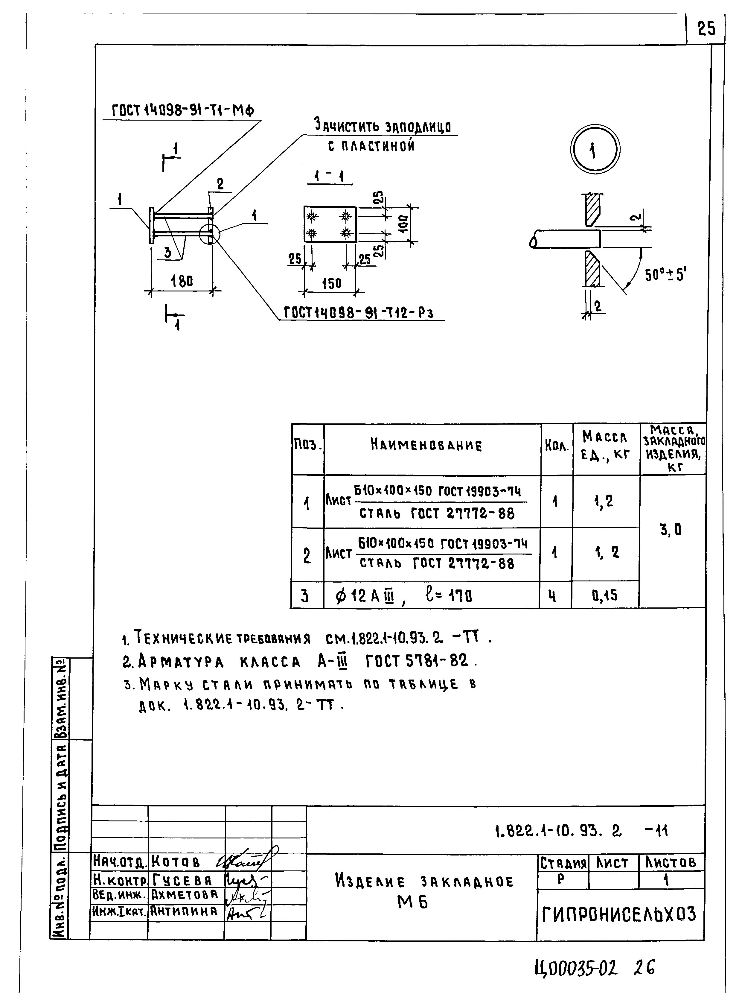 Серия 1.822.1-10.93