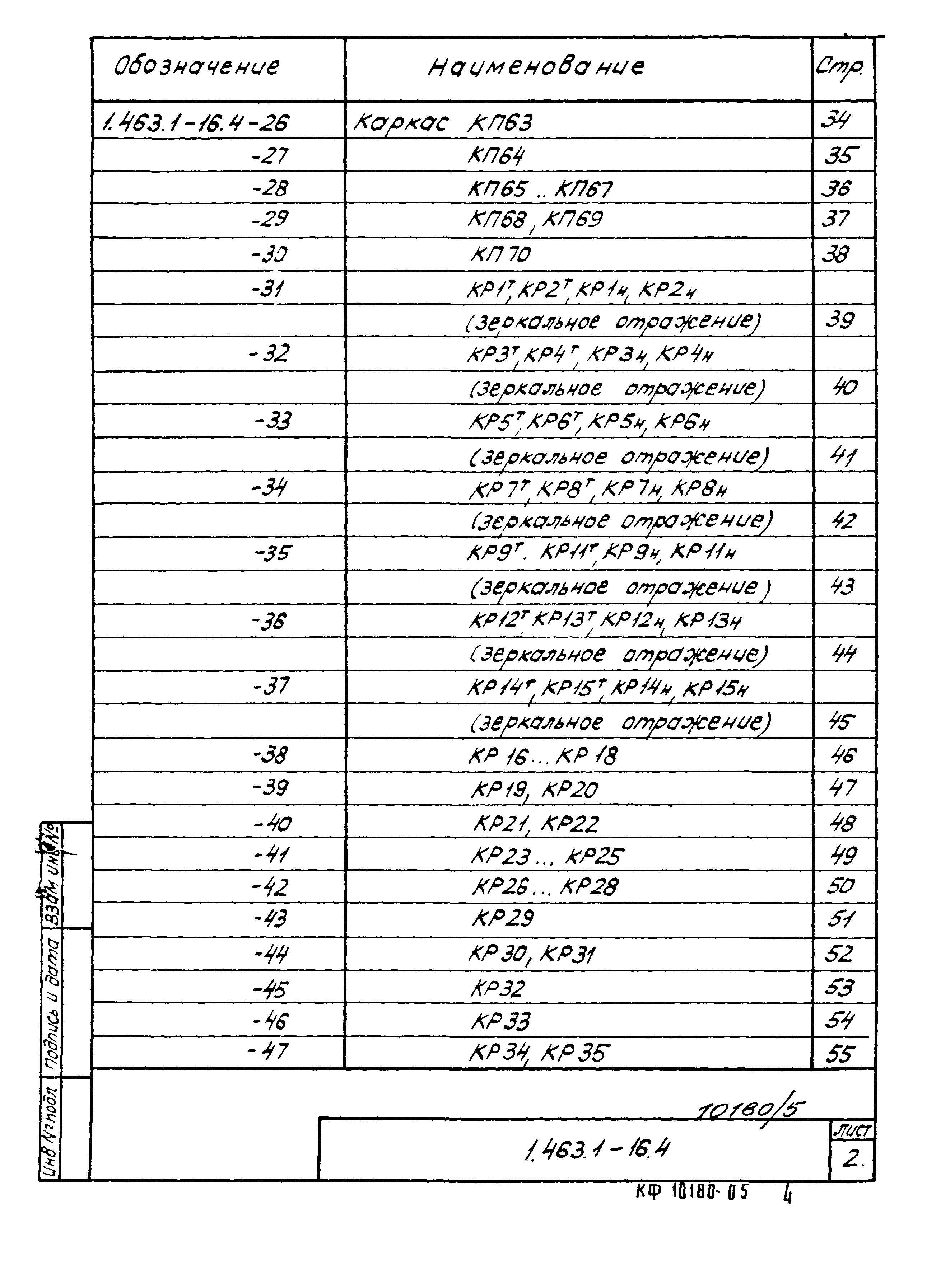 Серия 1.463.1-16