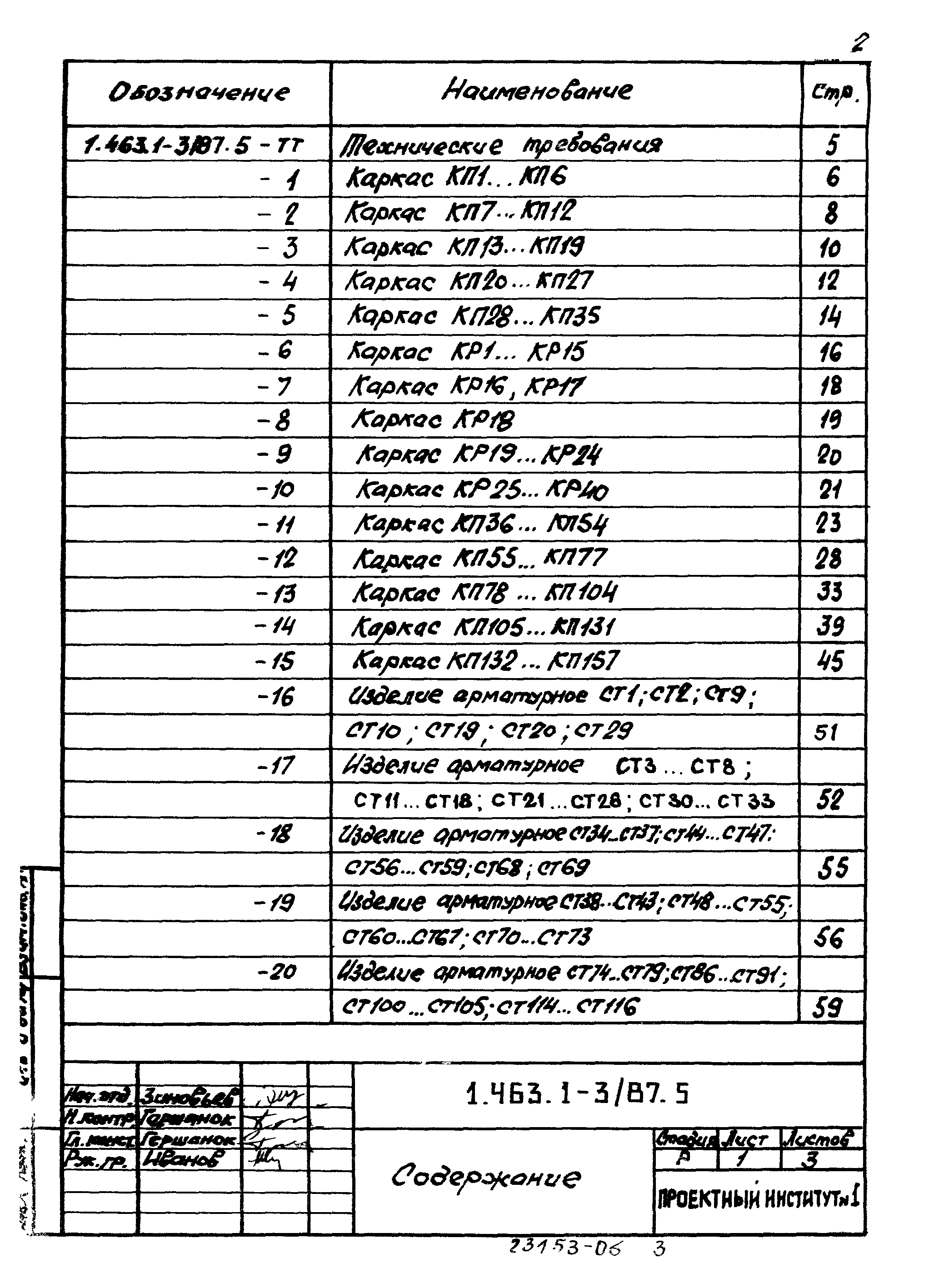 Серия 1.463.1-3/87