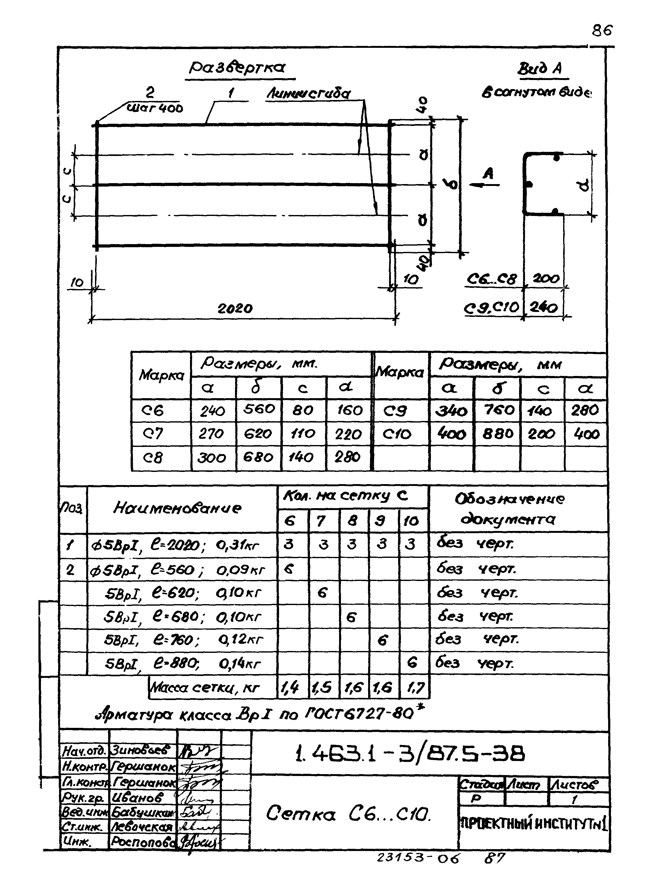 Серия 1.463.1-3/87