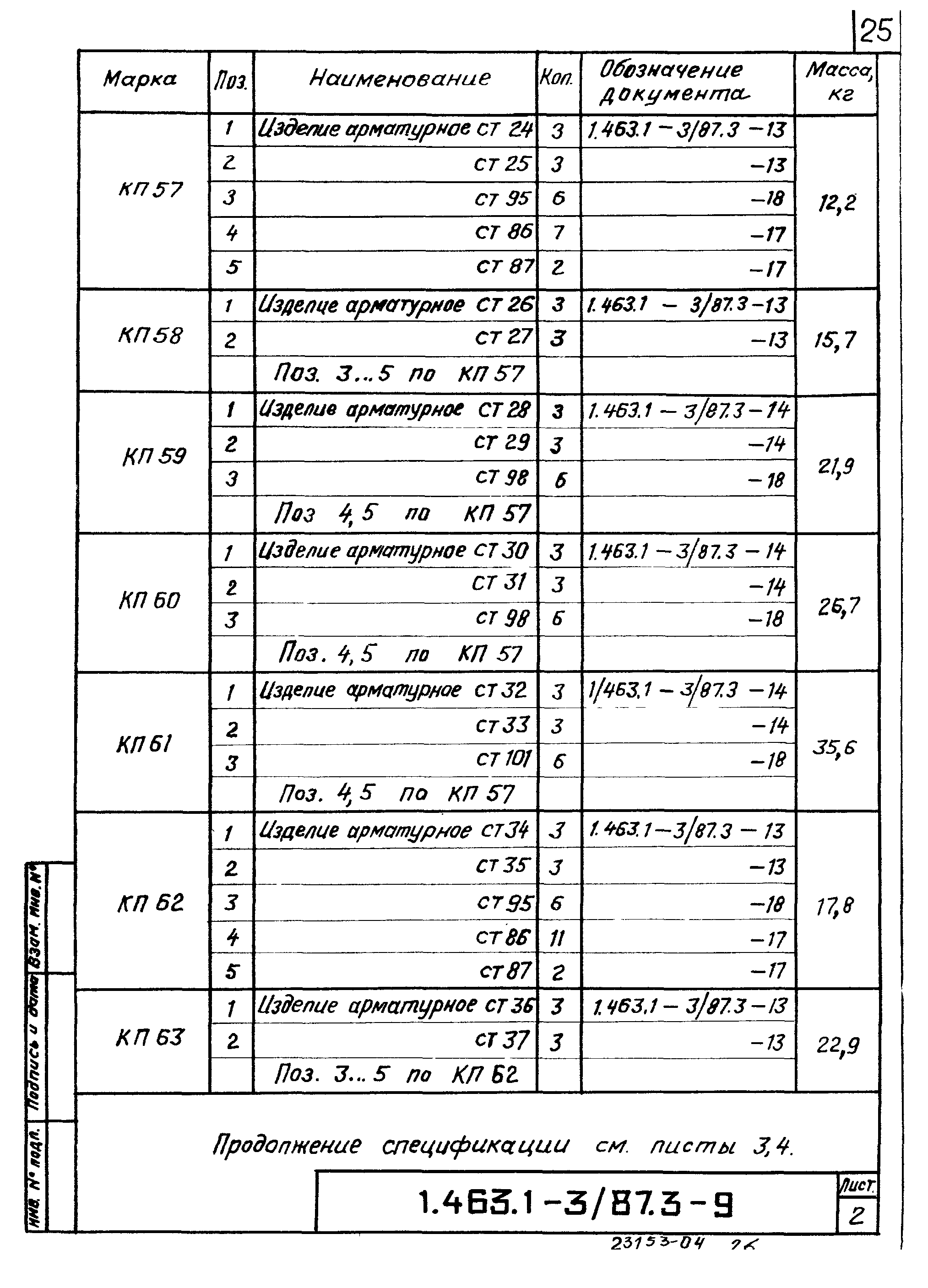 Серия 1.463.1-3/87