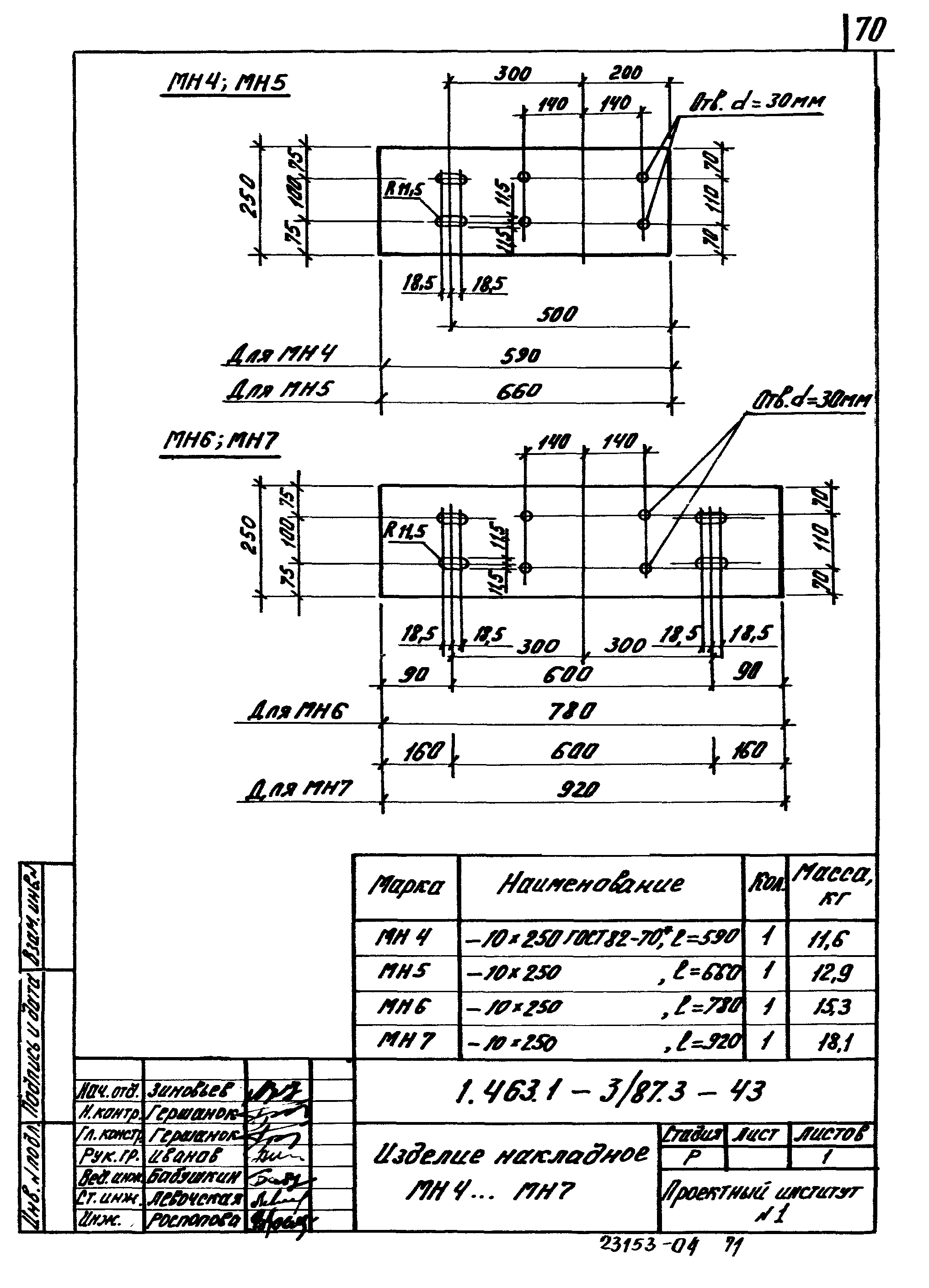 Серия 1.463.1-3/87