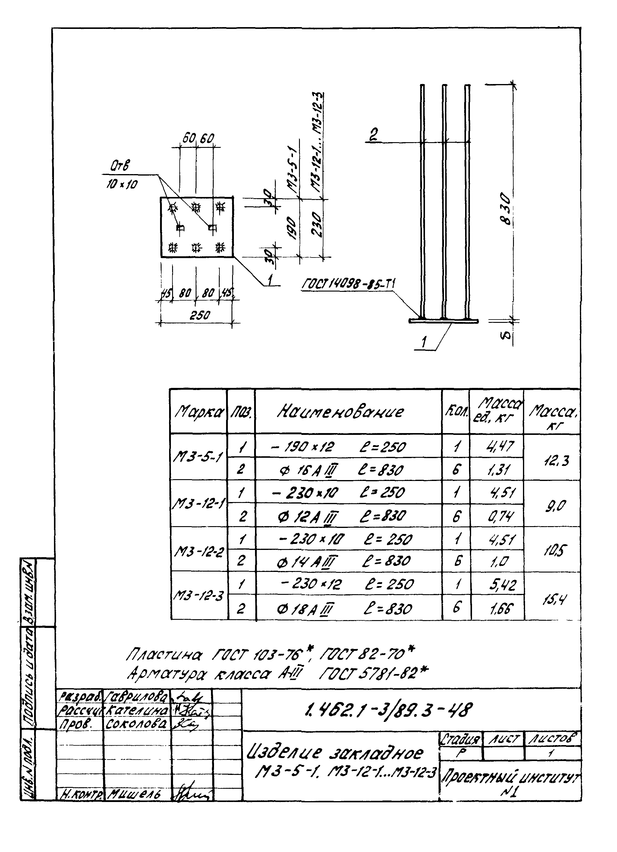 Серия 1.462.1-3/89