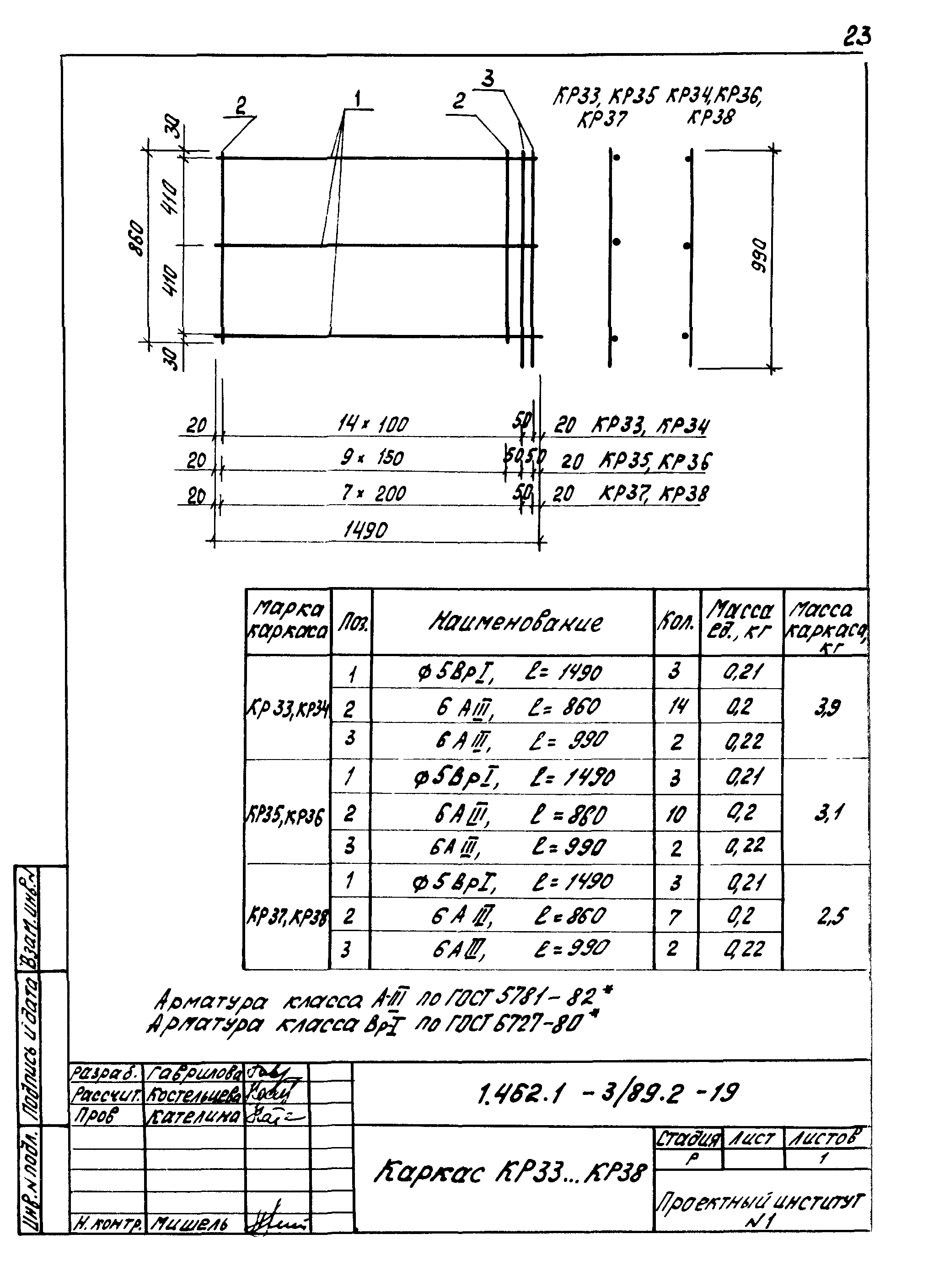 Серия 1.462.1-3/89