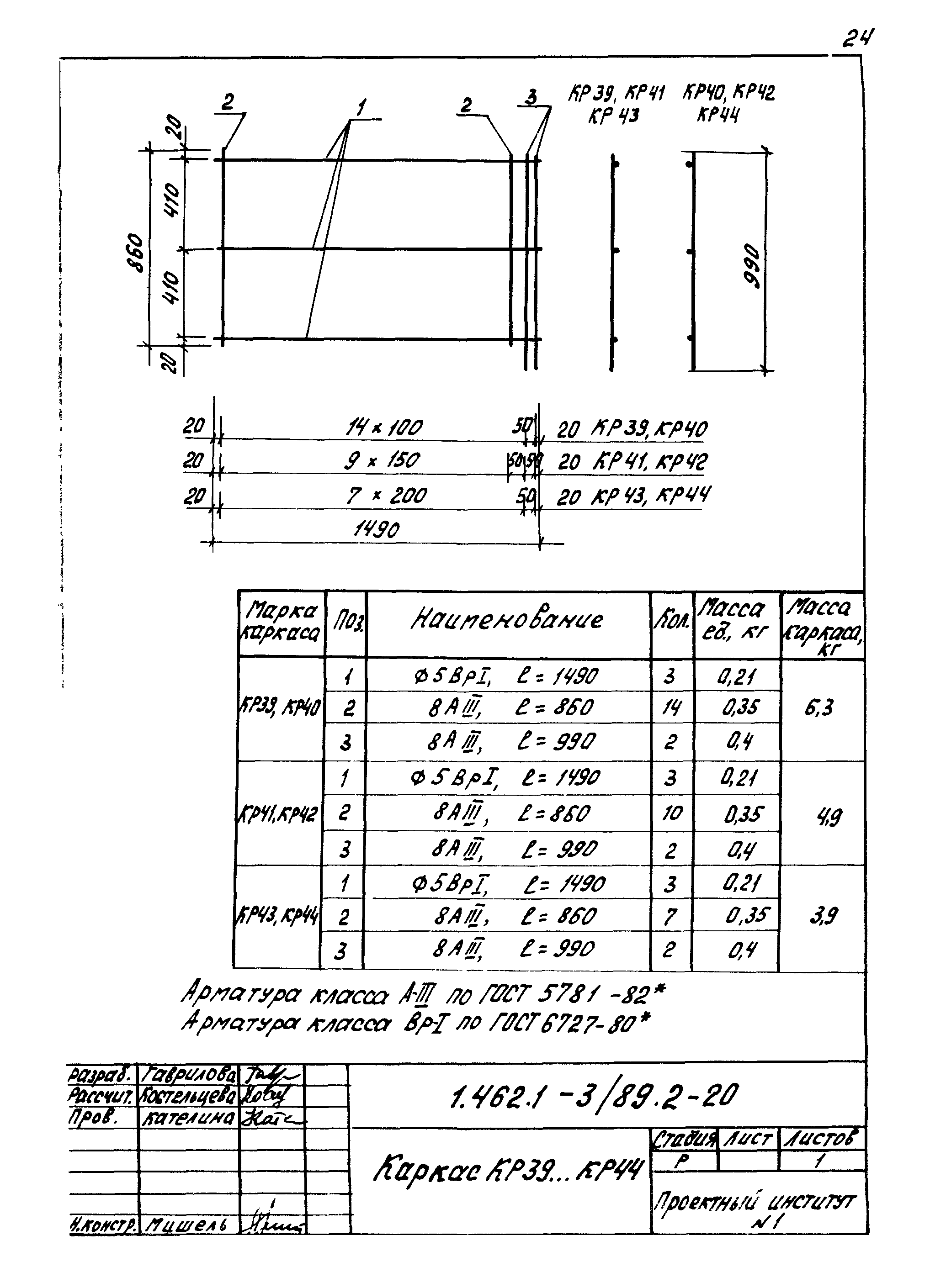 Серия 1.462.1-3/89