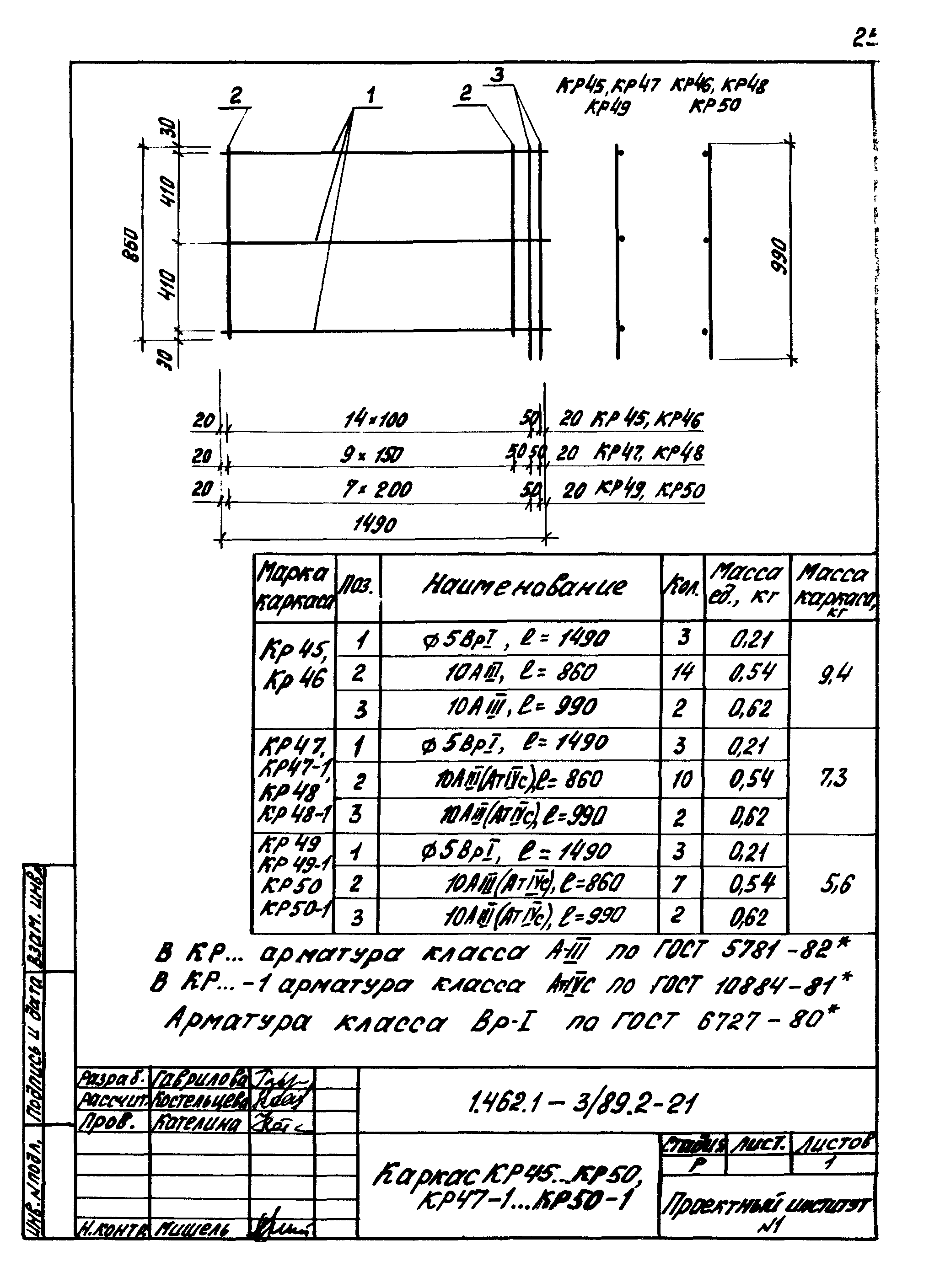 Серия 1.462.1-3/89