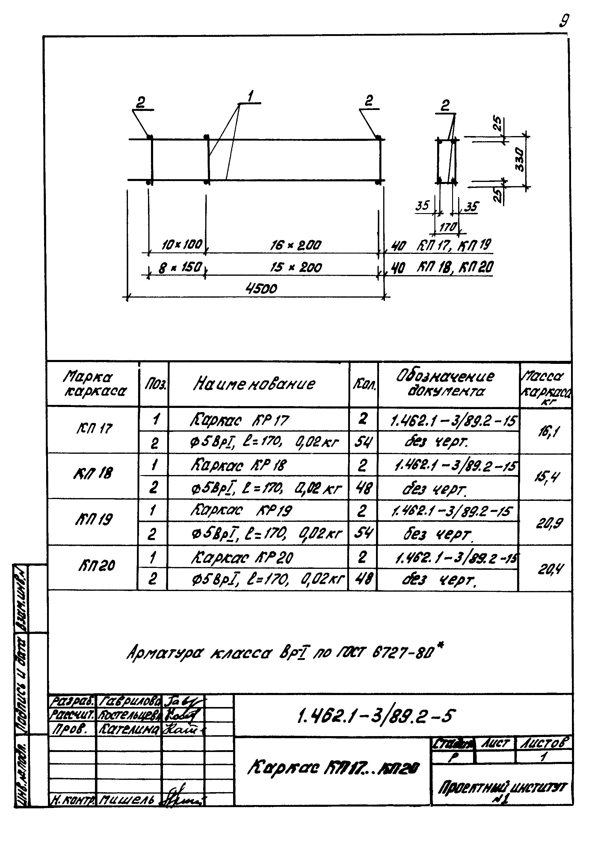 Серия 1.462.1-3/89