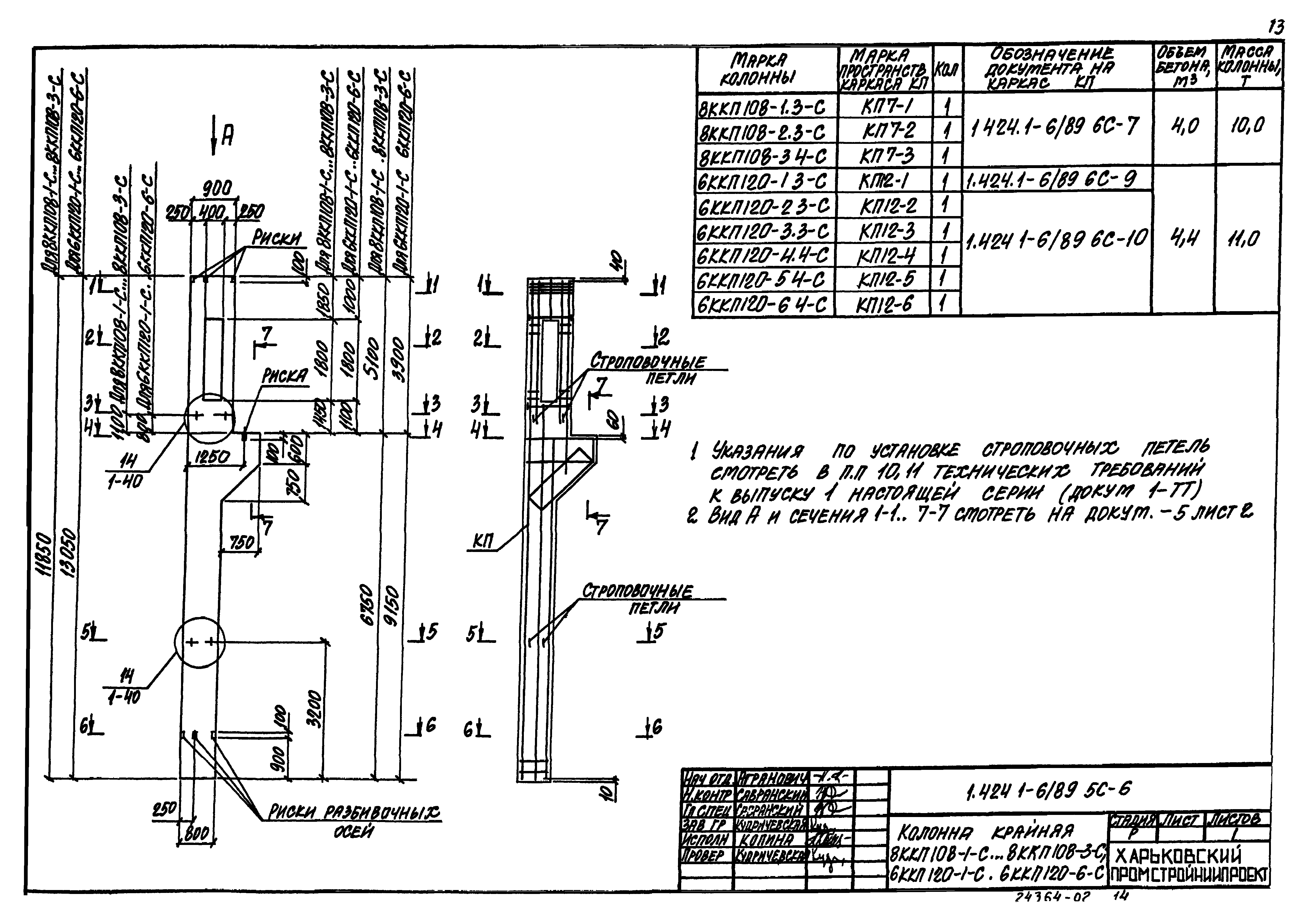 Серия 1.424.1-6/89