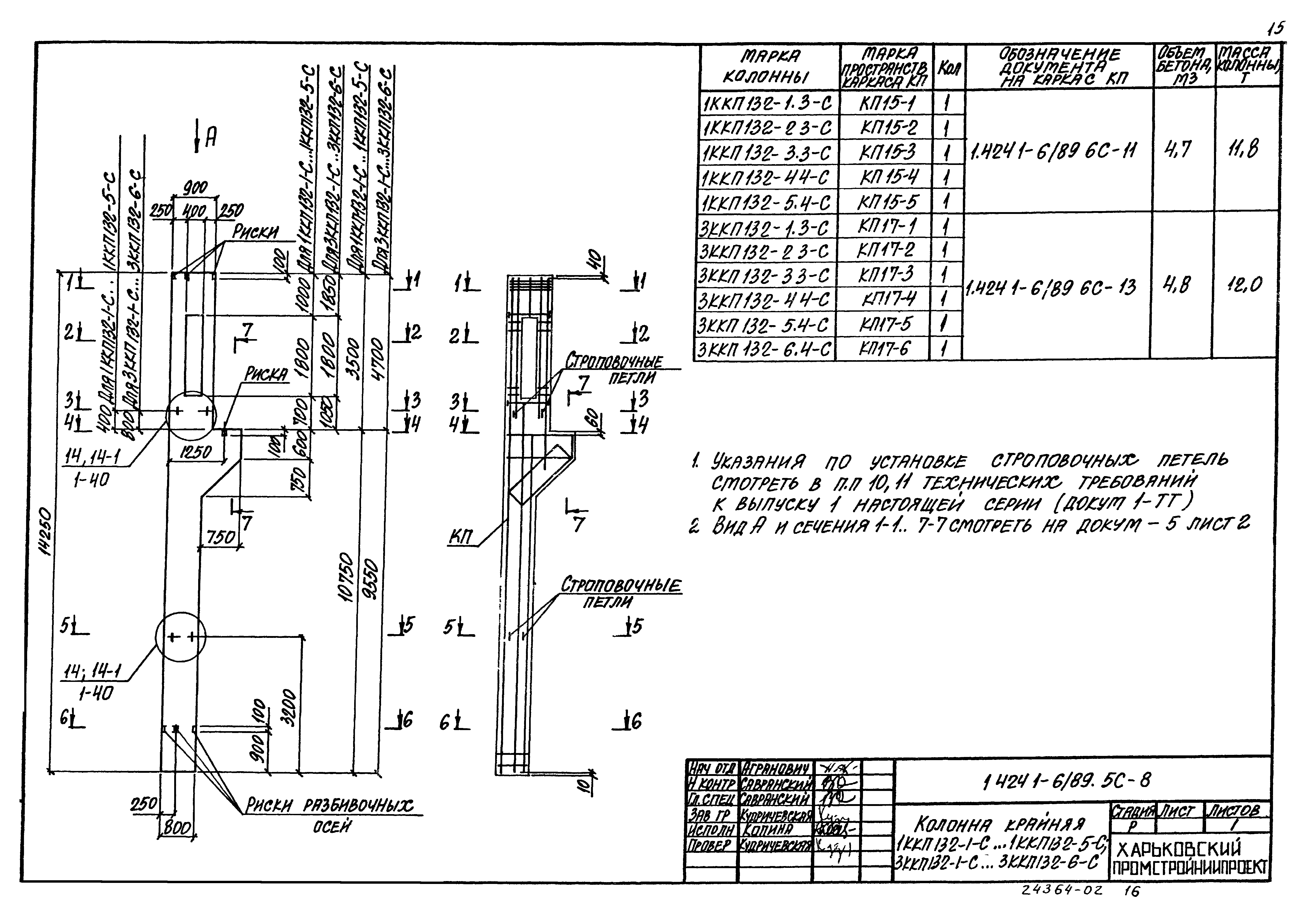 Серия 1.424.1-6/89