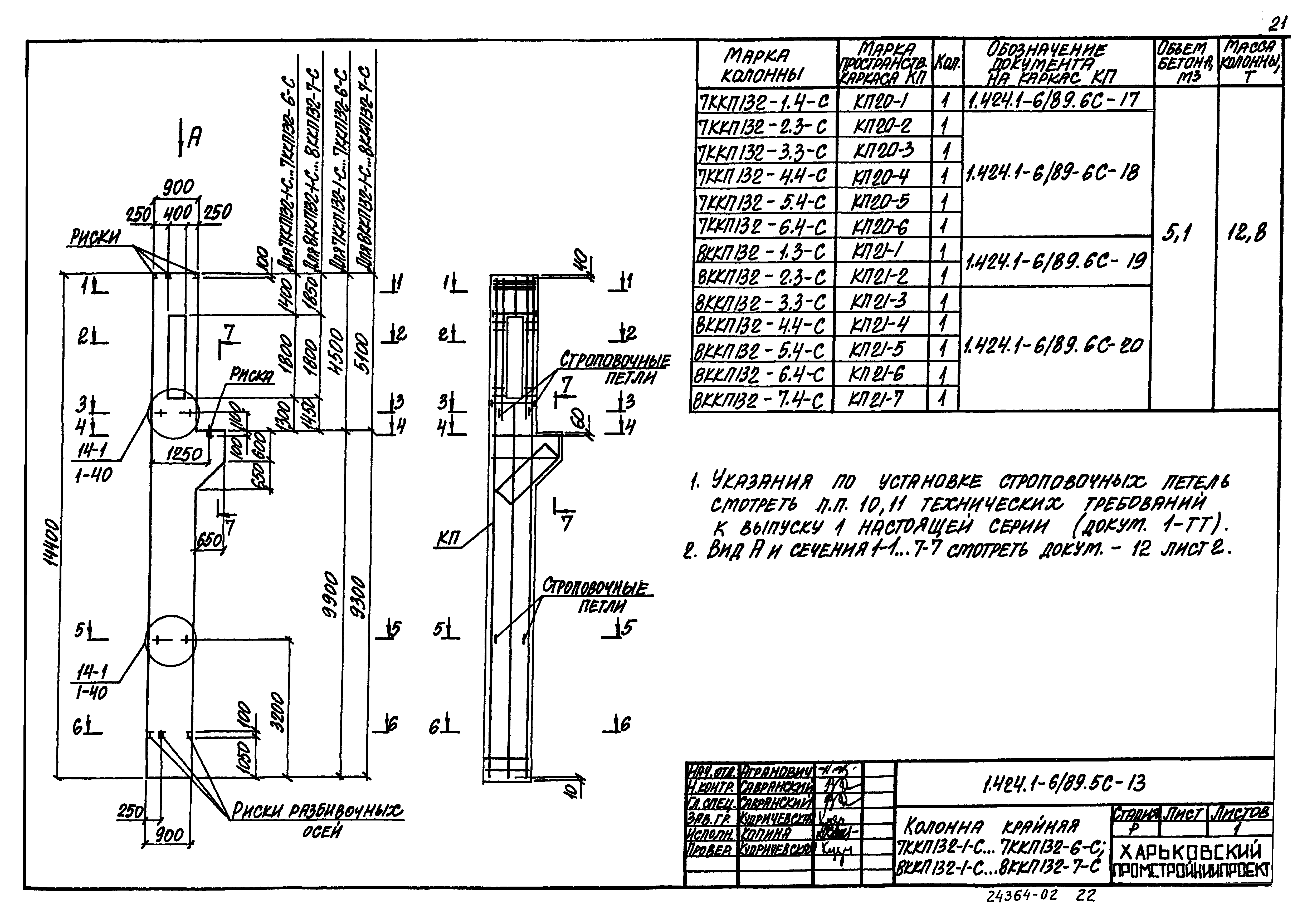 Серия 1.424.1-6/89