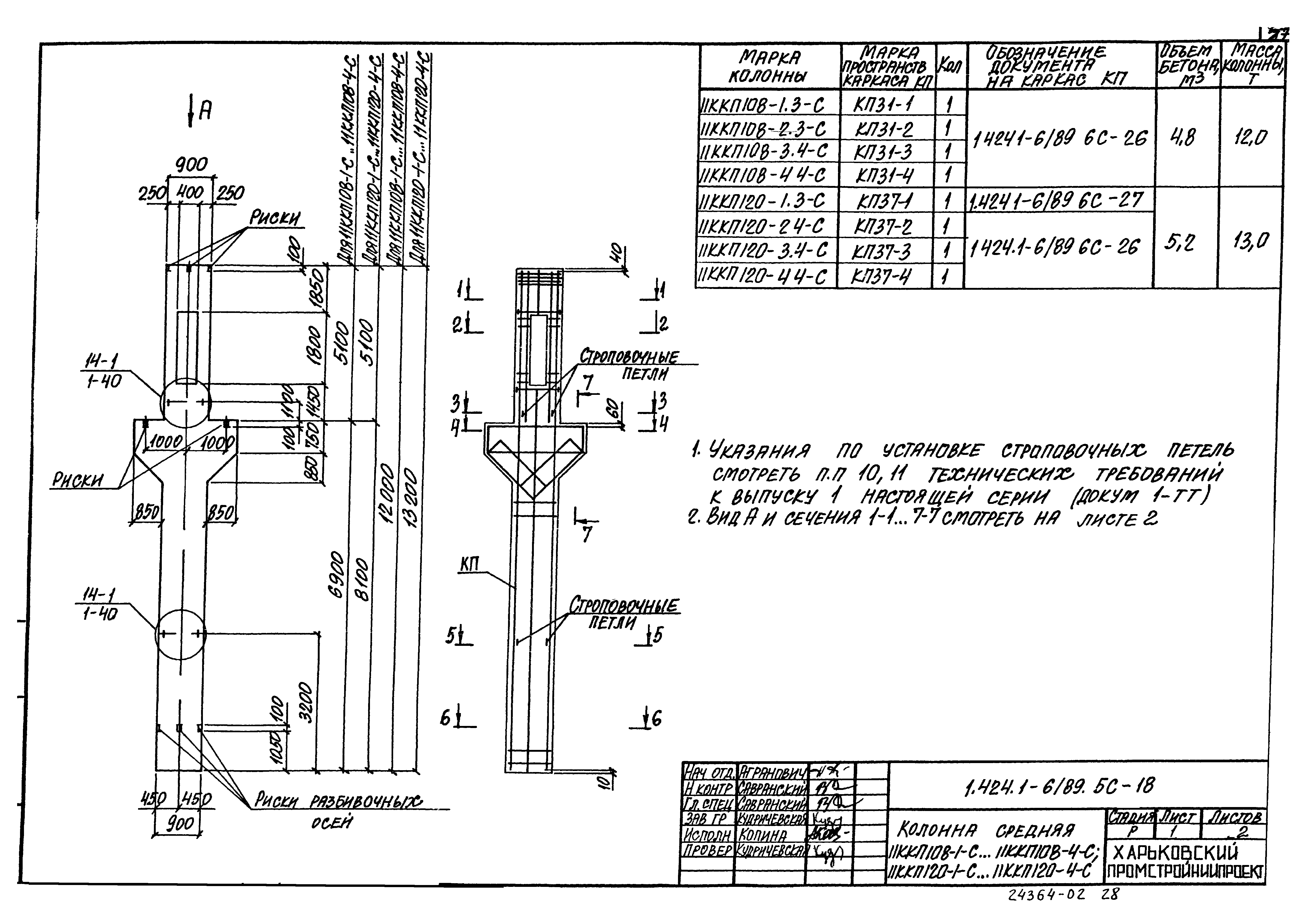 Серия 1.424.1-6/89