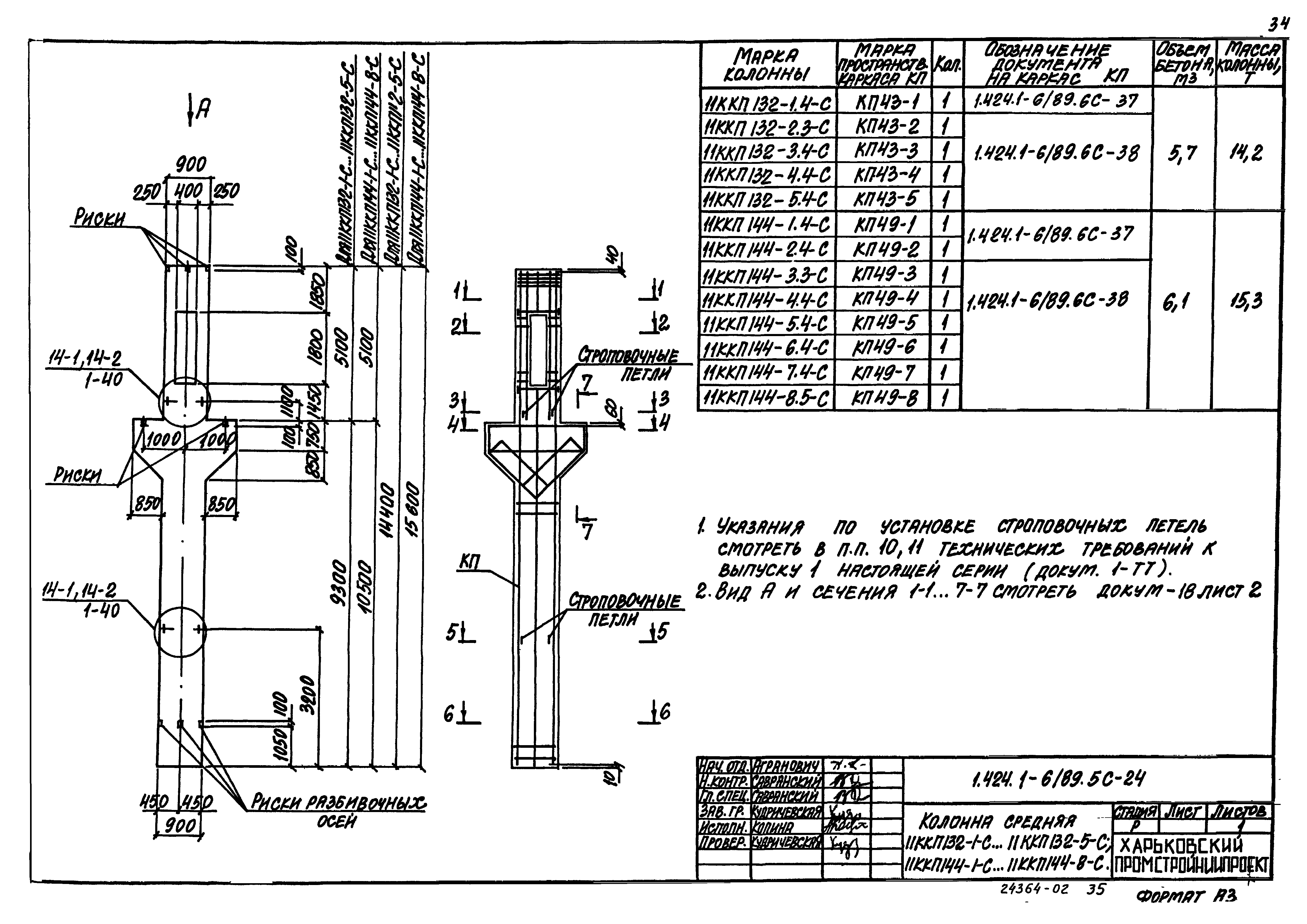 Серия 1.424.1-6/89