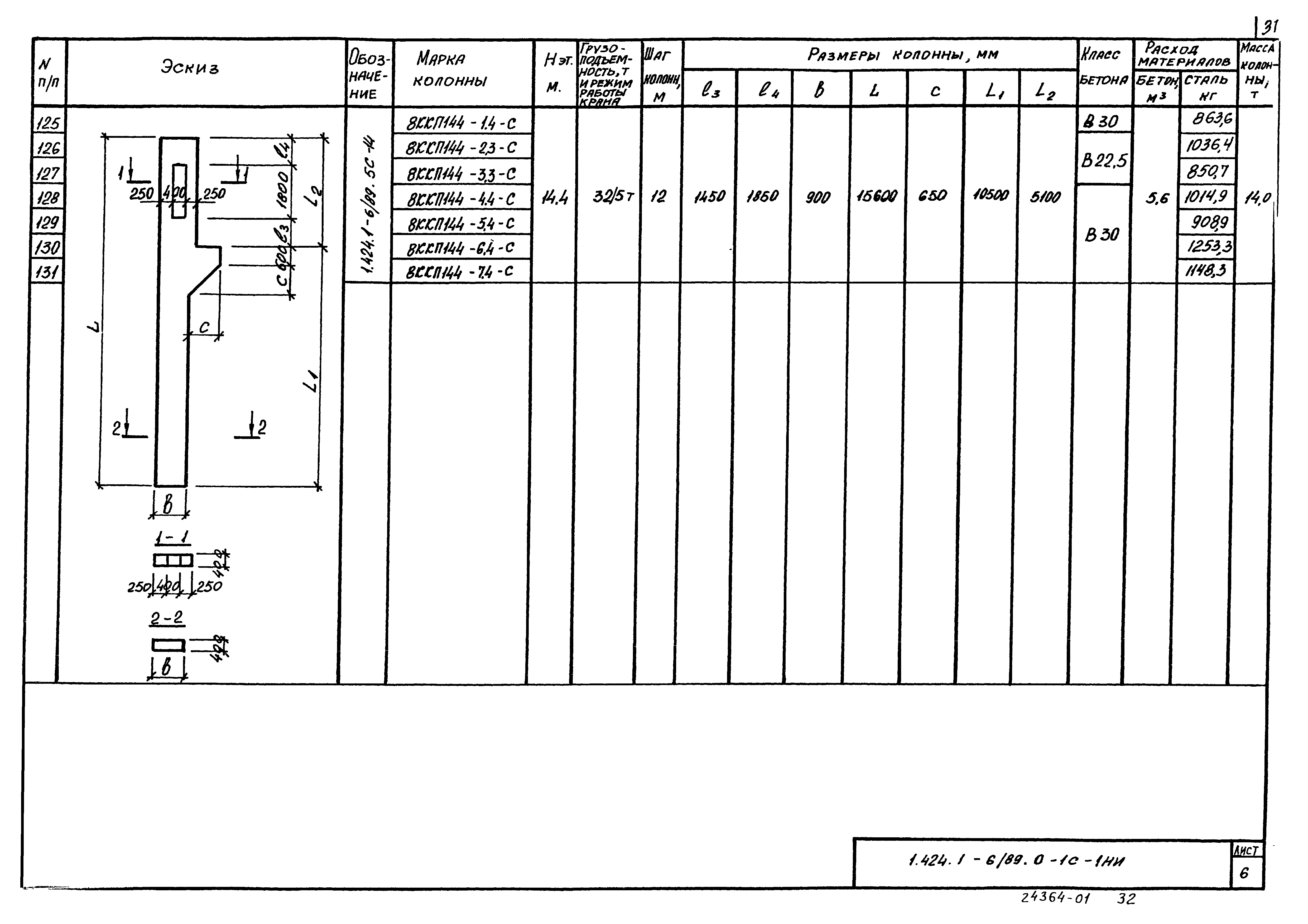 Серия 1.424.1-6/89