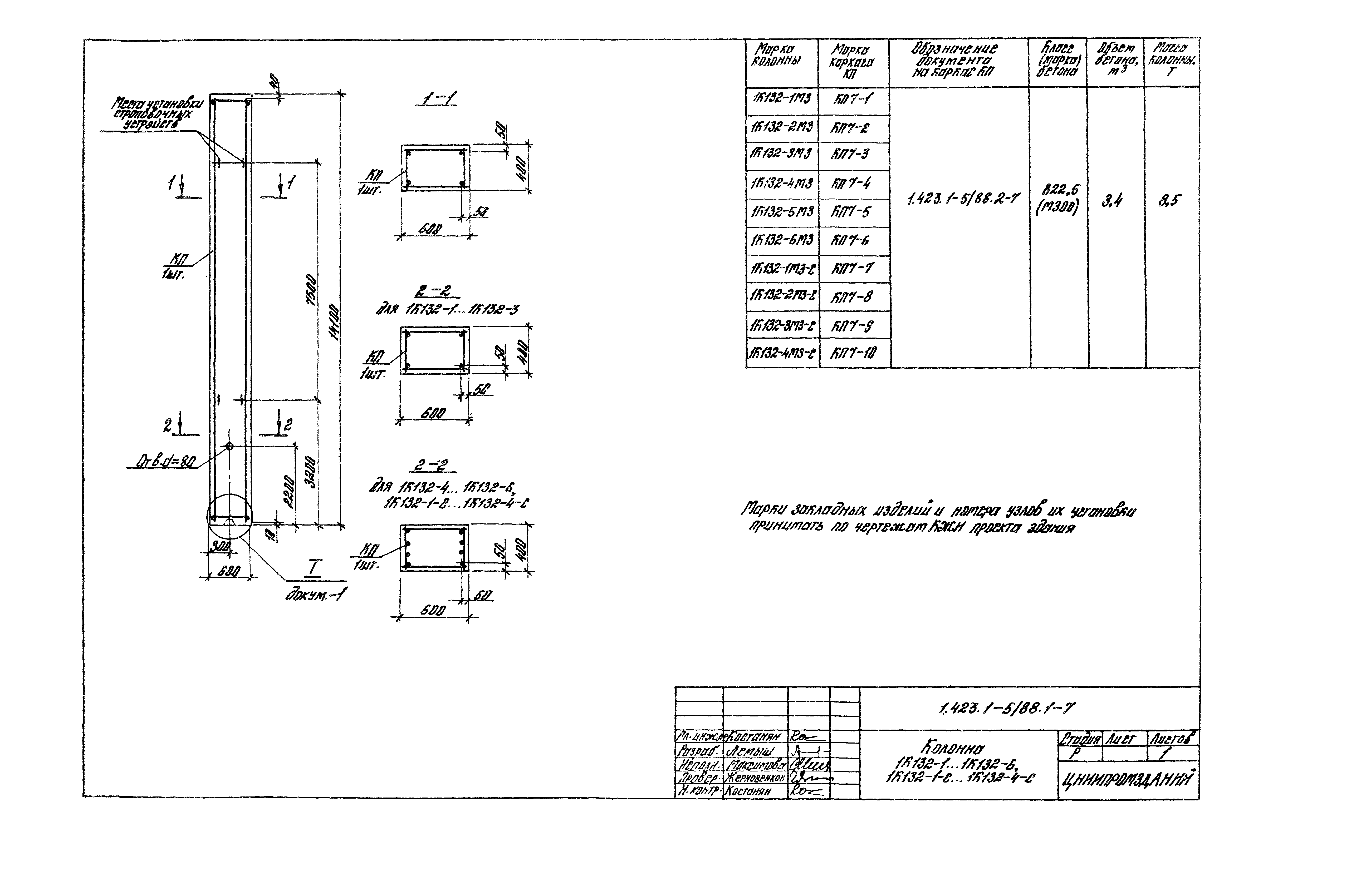 Серия 1.423.1-5/88