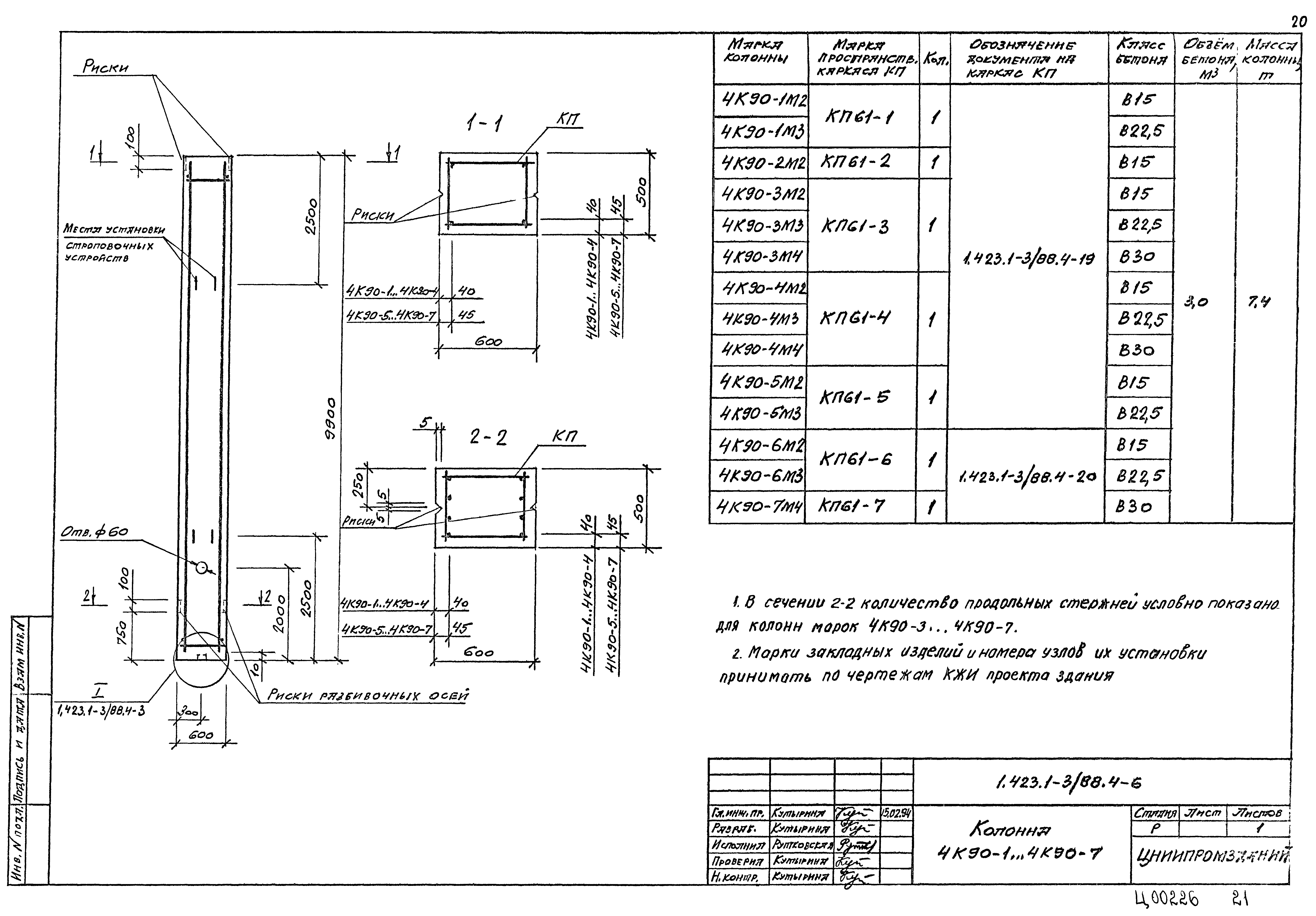 Серия 1.423.1-3/88