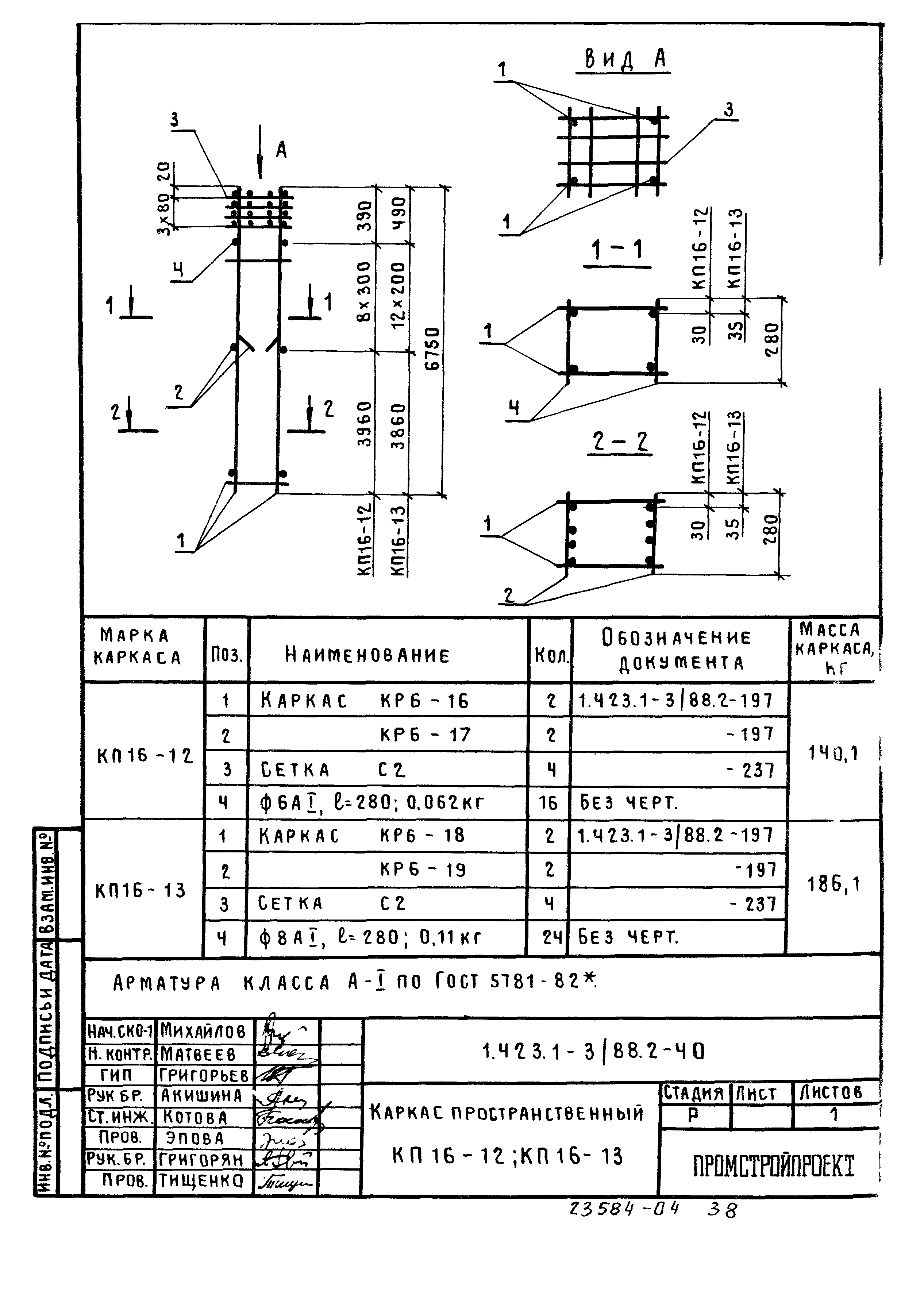 Серия 1.423.1-3/88