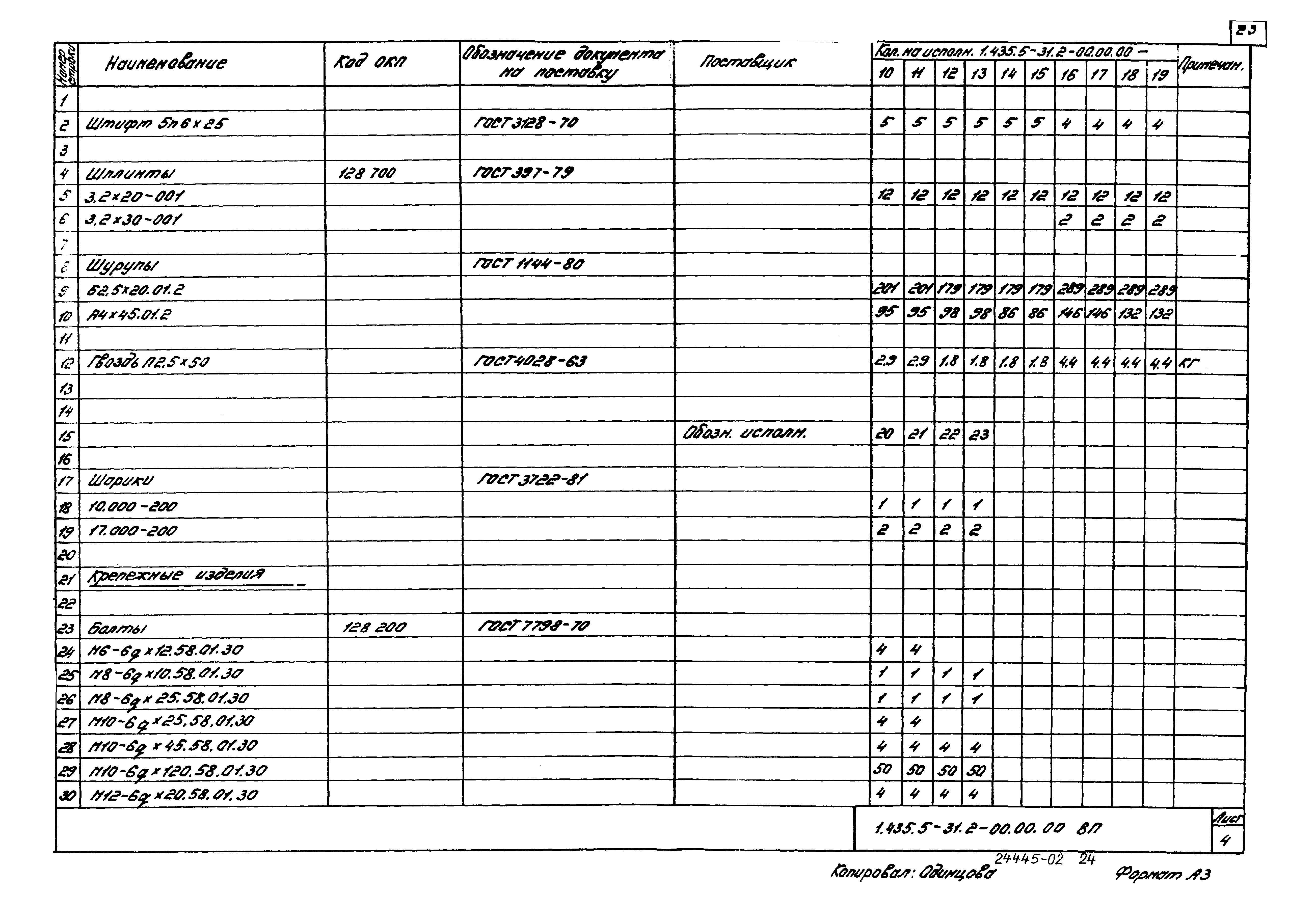 Серия 1.435.5-31