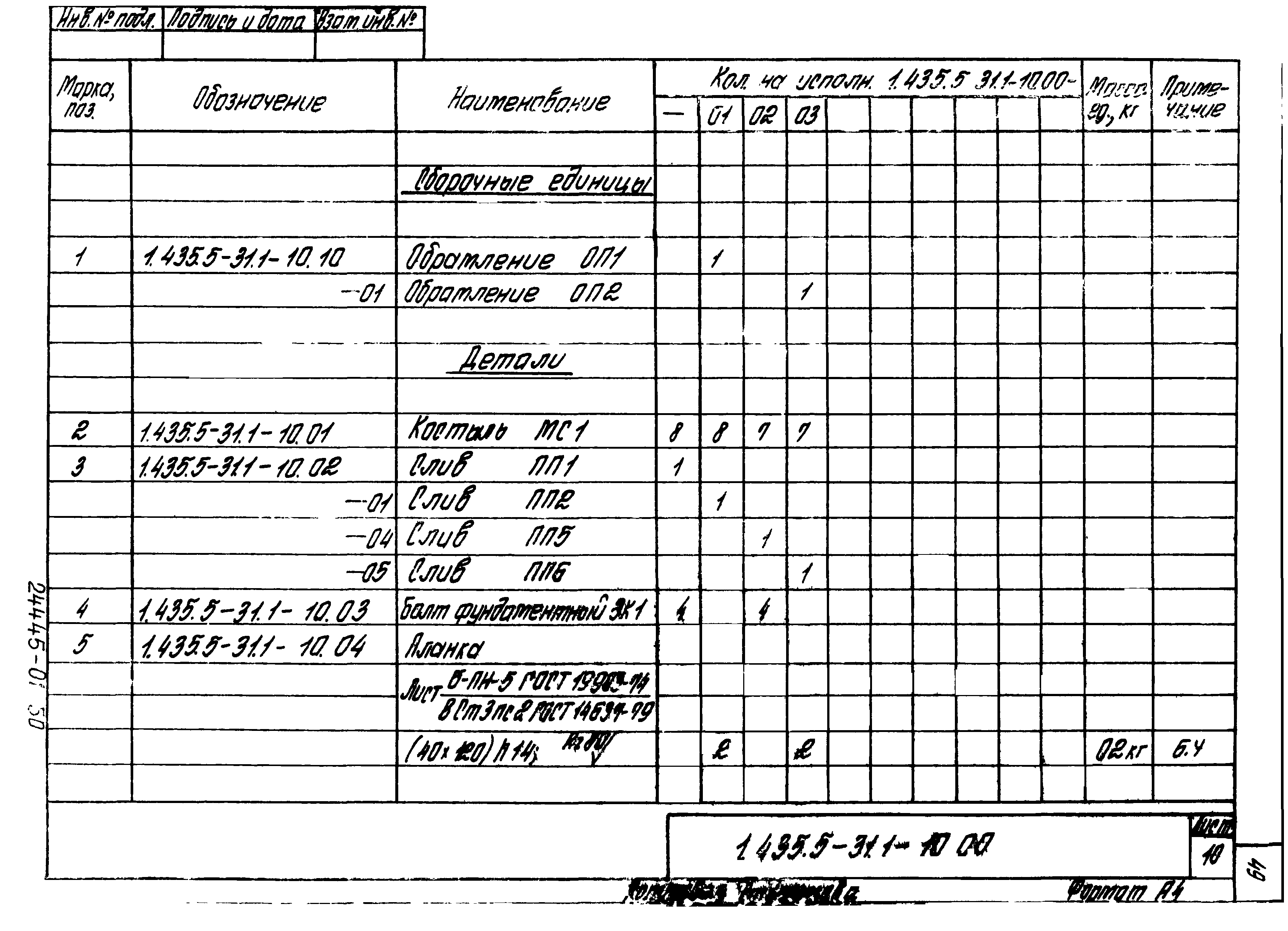 Серия 1.435.5-31