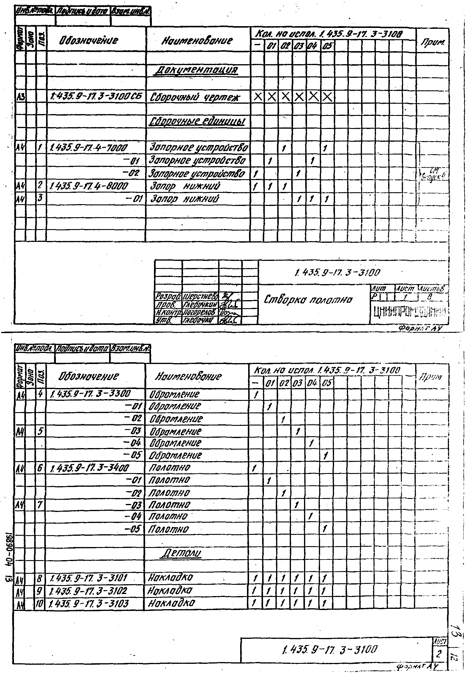 Серия 1.435.9-17