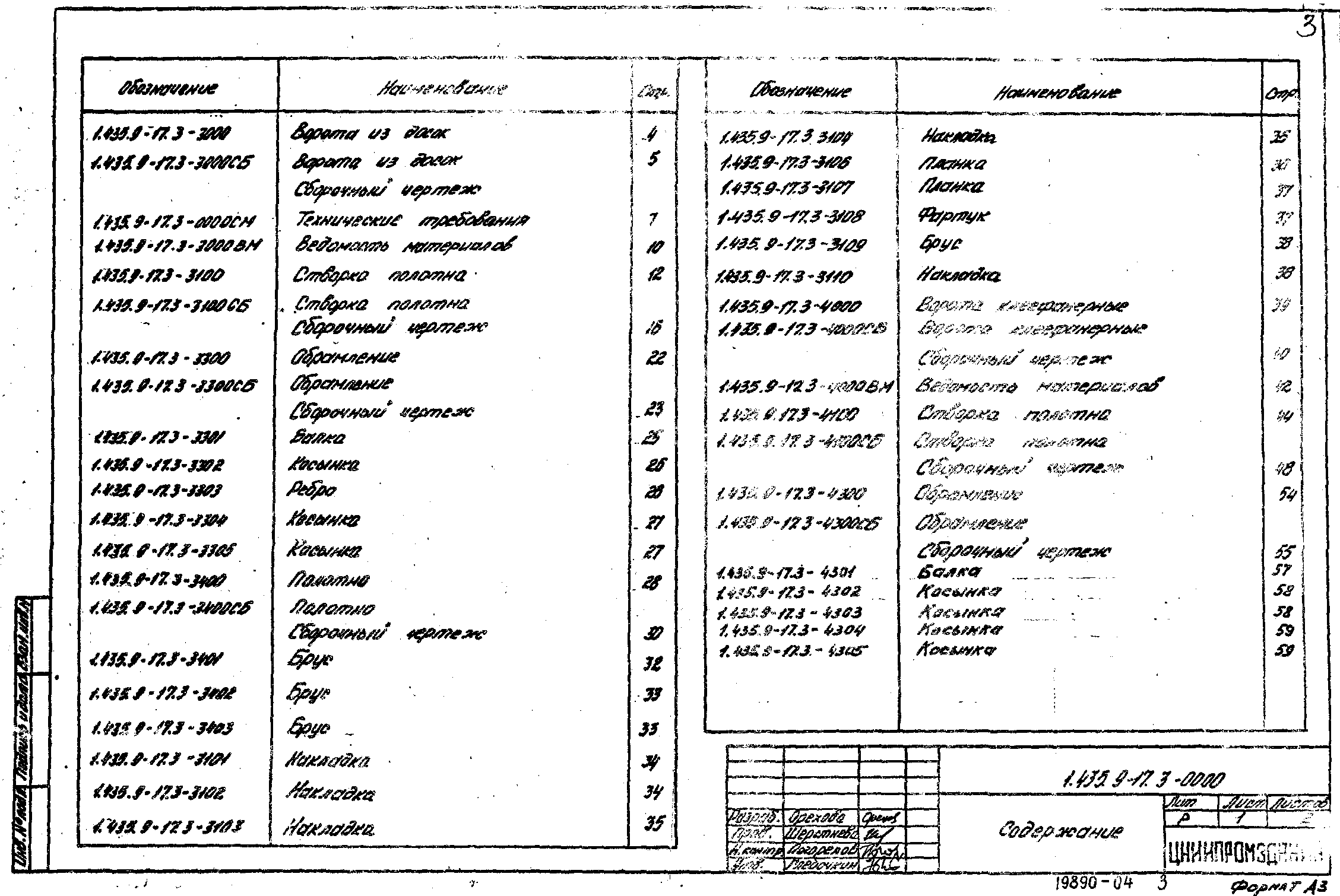 Серия 1.435.9-17