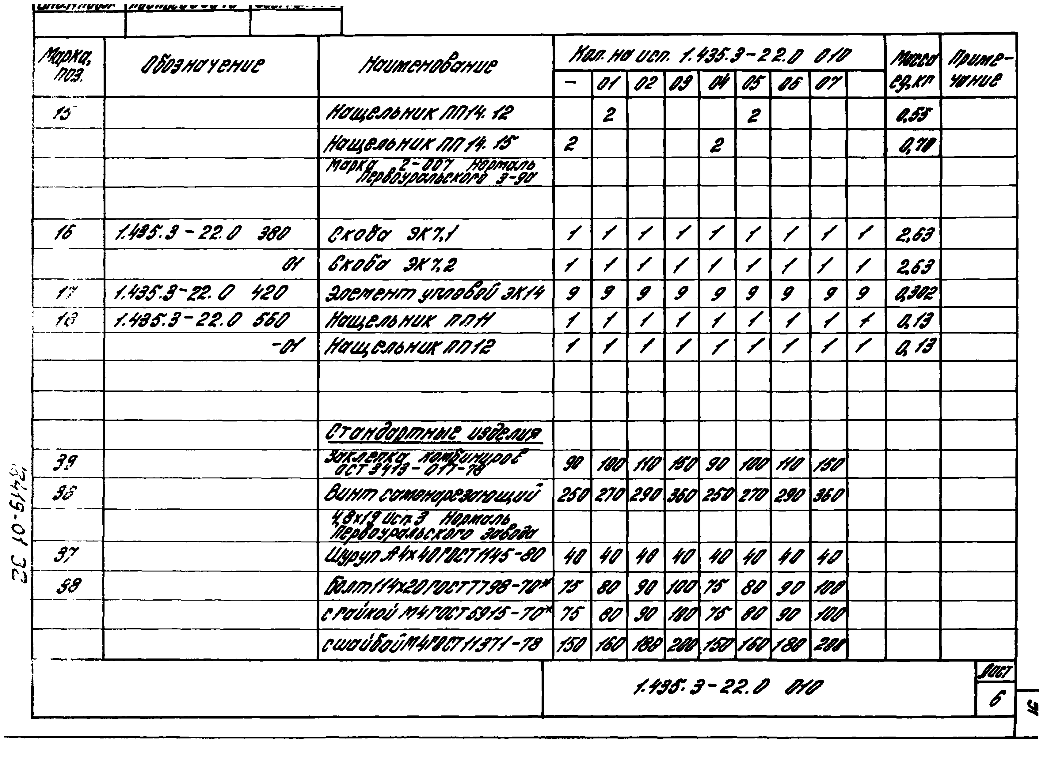 Серия 1.435.3-22