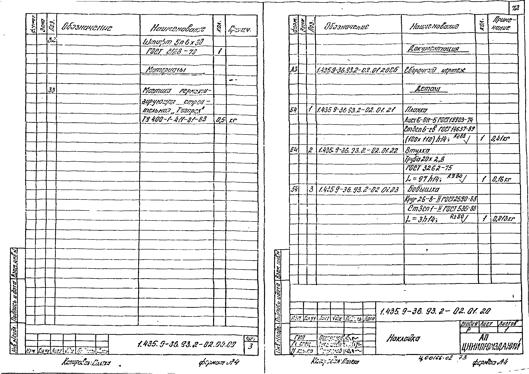 Серия 1.435.9-36.93